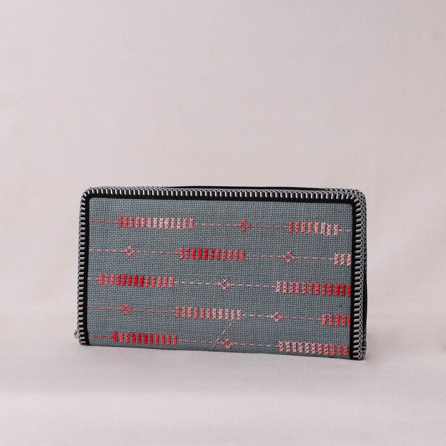 Tribal Embroidery Jute Passport Cover