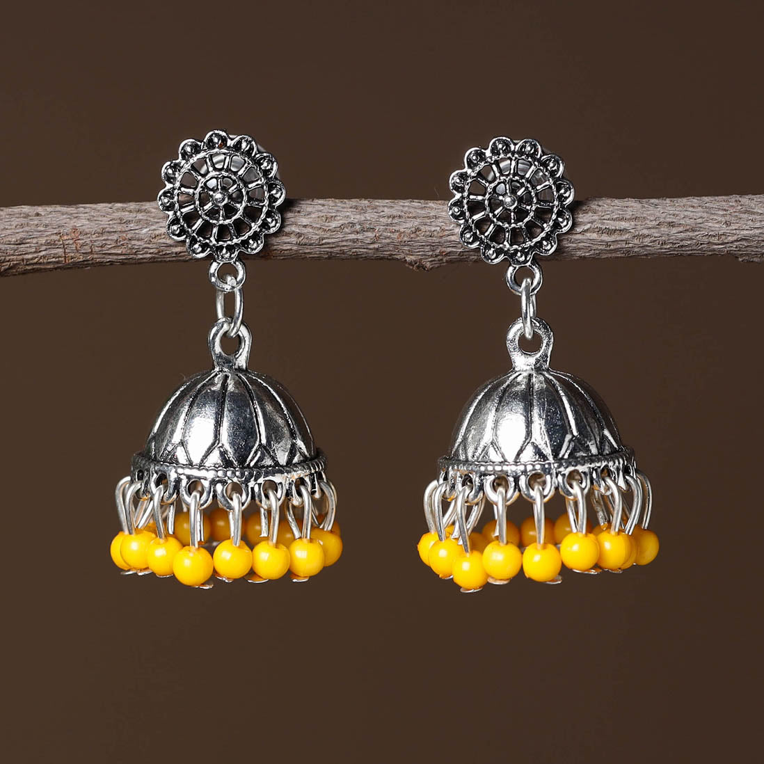 German Silver Earrings