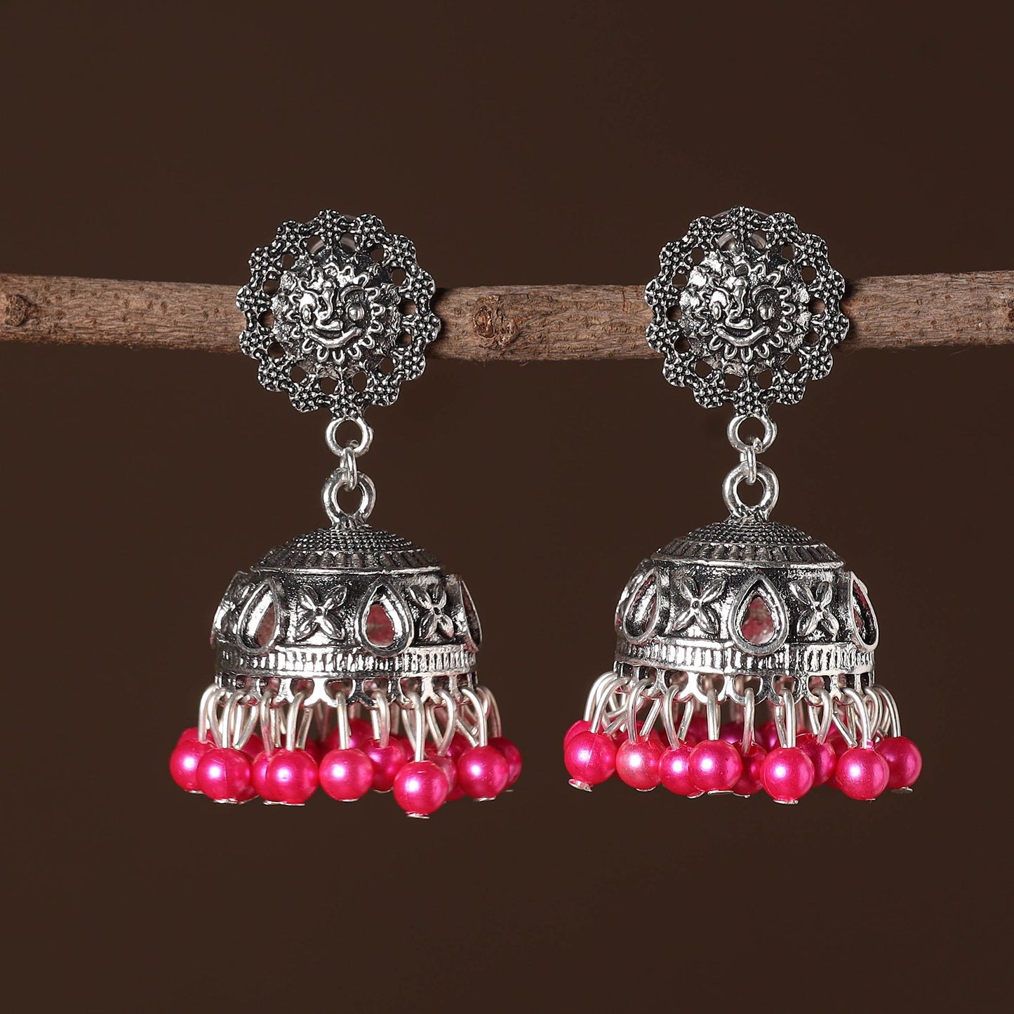 German Silver Earrings