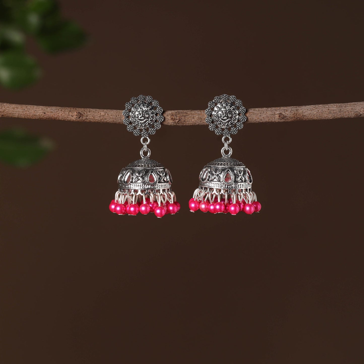 German Silver Earrings