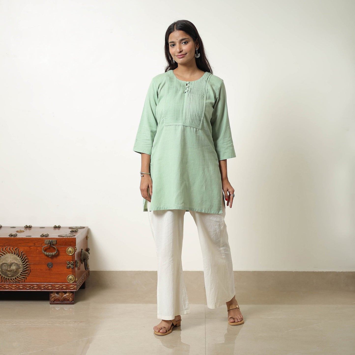 Designer Plain Kurta for Women