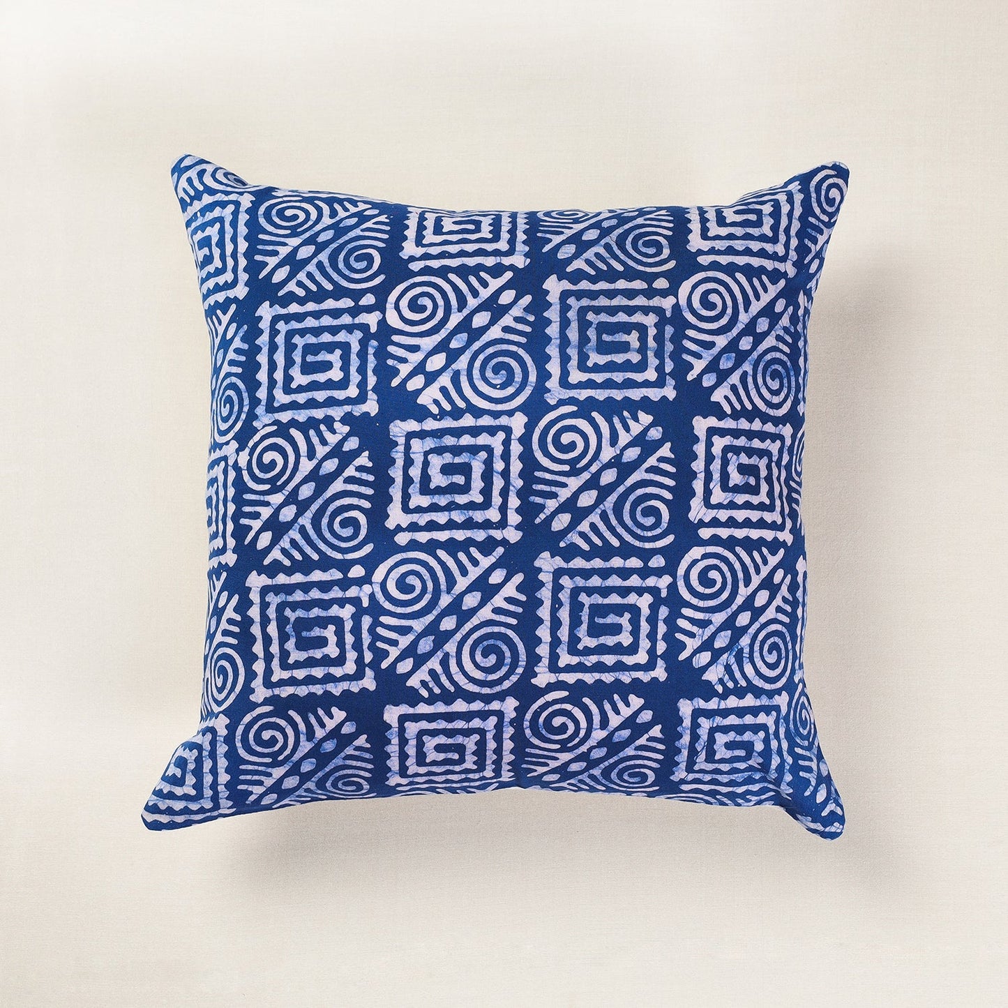 Hand Batik Printed Cotton Cushion Cover