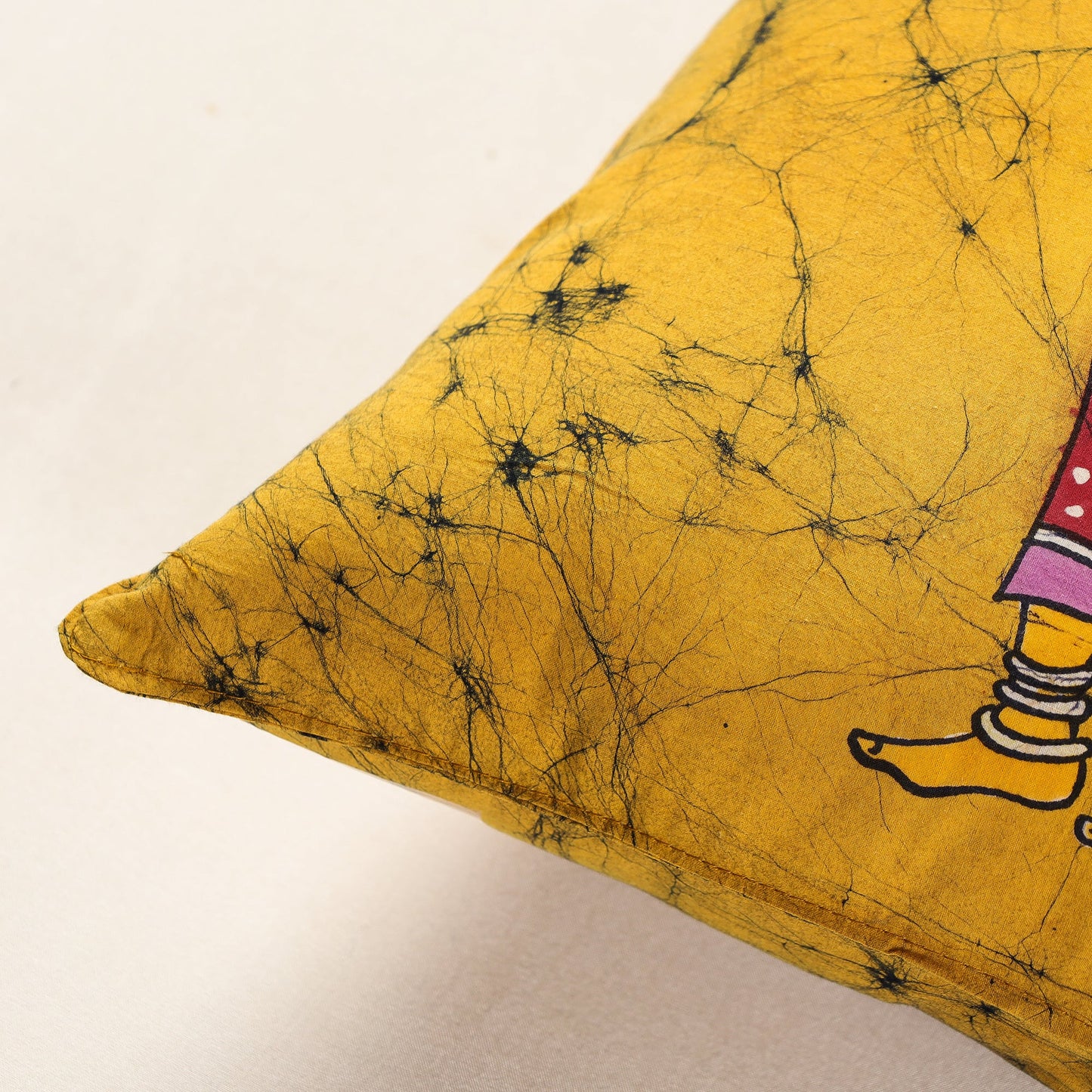 Hand Batik Printed Cotton Cushion Cover
