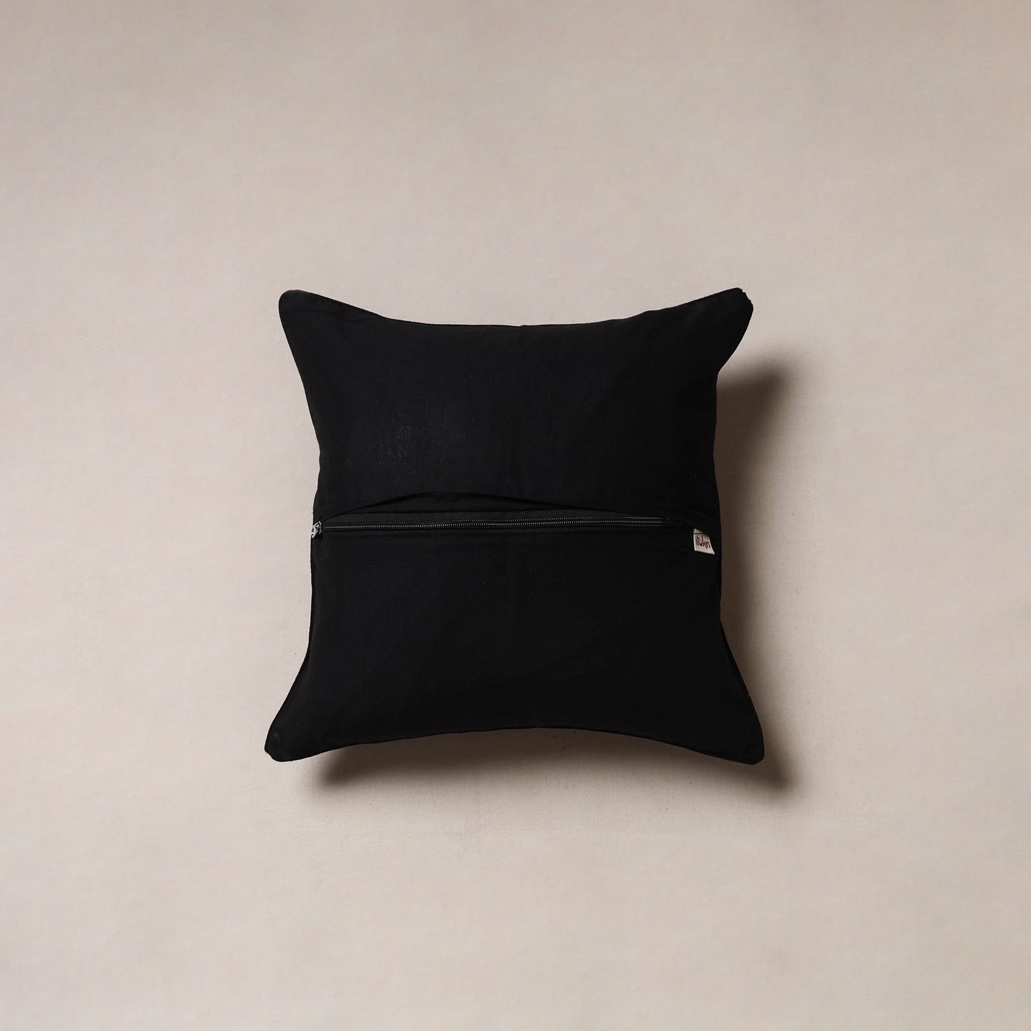 Hand block batik print cushion cover 18 - handcrafted