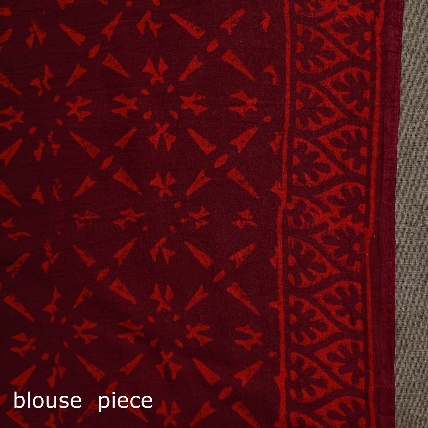 Hand block print pure mul cotton jaipur saree 04