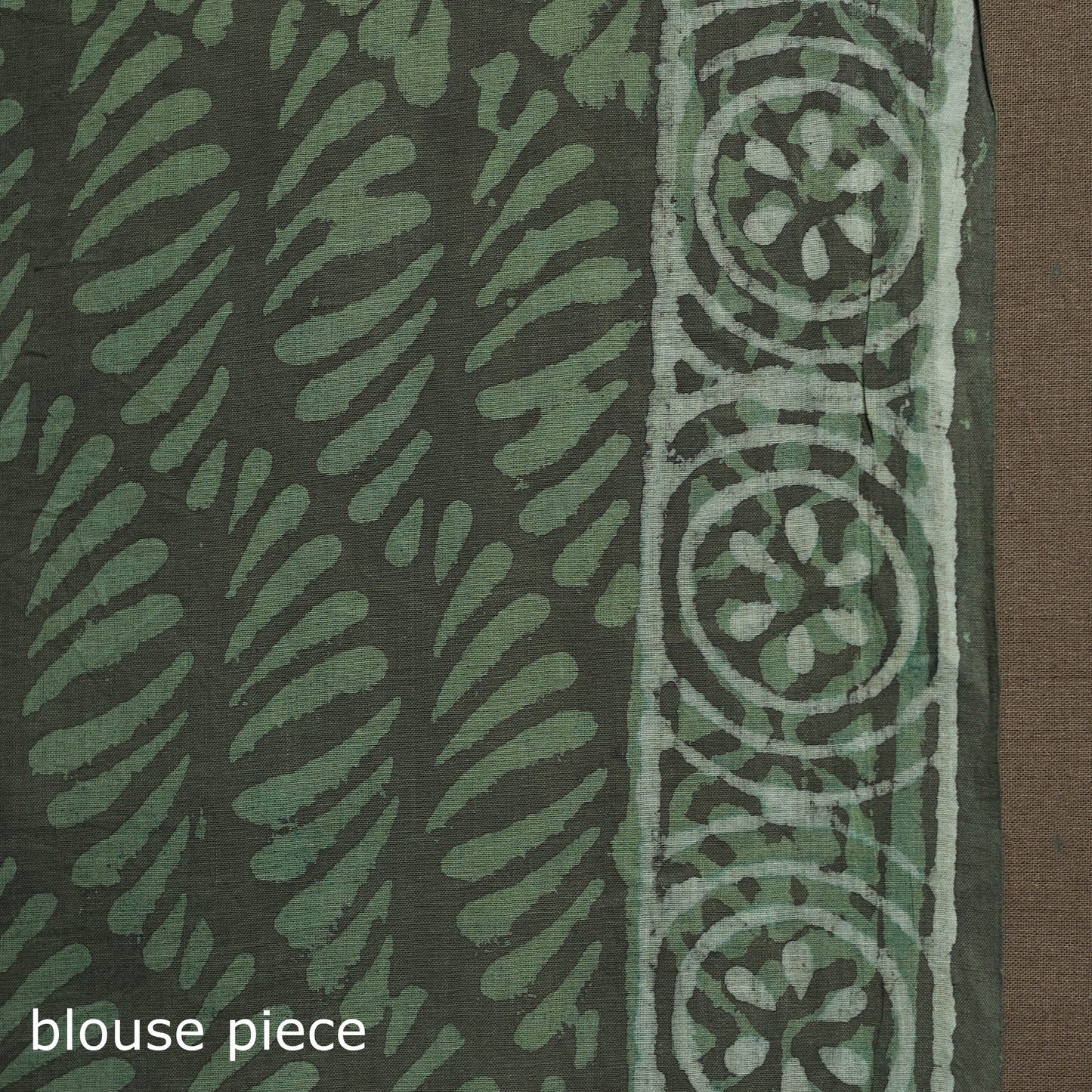 Hand block pure mul cotton batik print saree 20