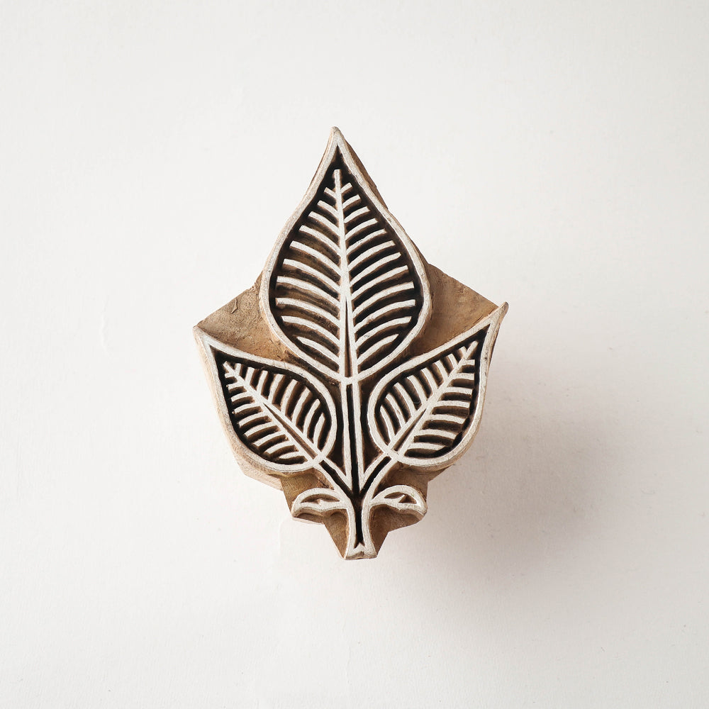 Hand-carved Sheesham Wood Block