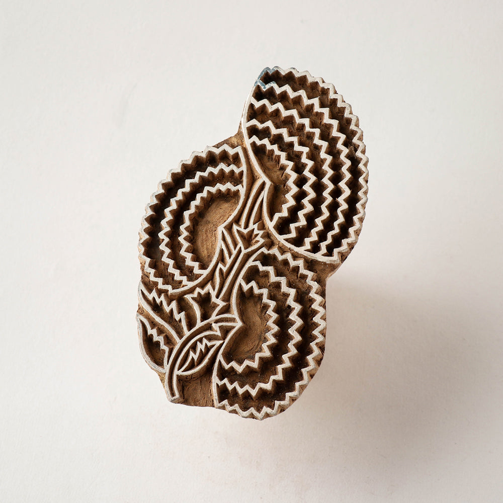 Hand-carved Sheesham Wood Block