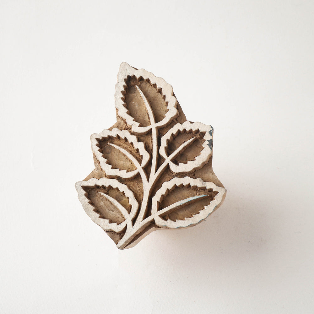 Hand-carved Sheesham Wood Block