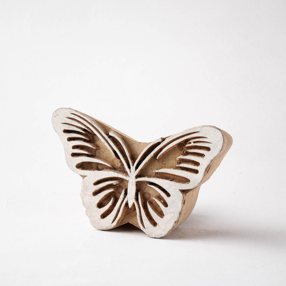 Hand-carved Sheesham Wood Block