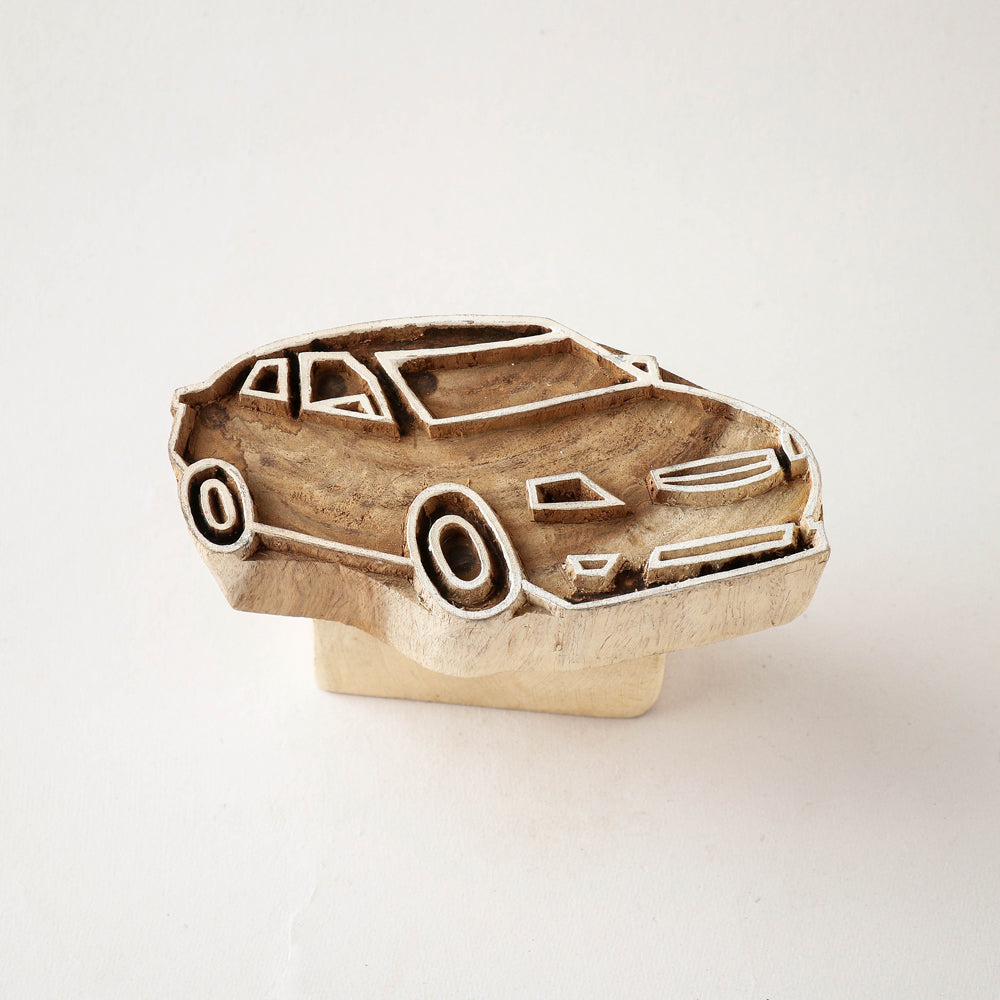Hand-carved Sheesham Wood Block