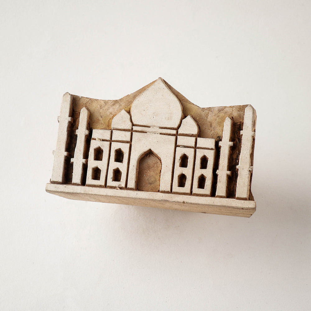 Hand-carved Sheesham Wood Block