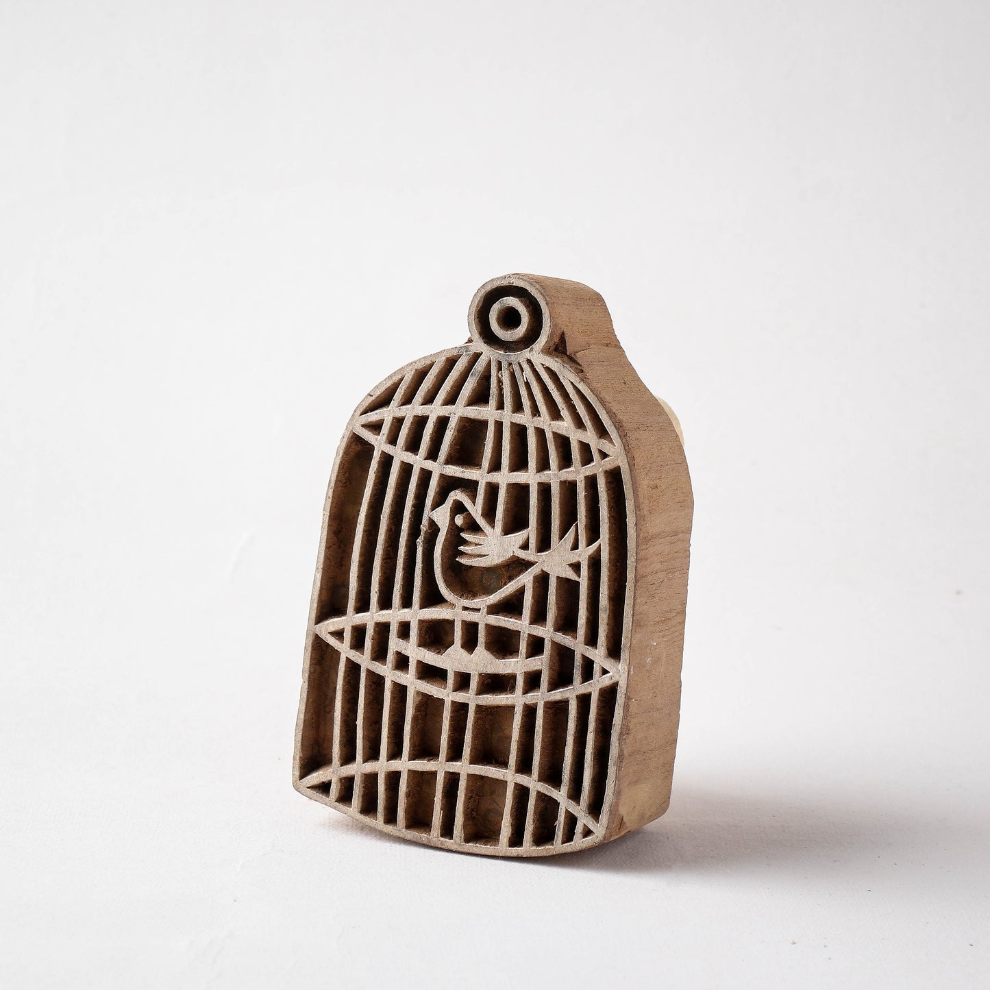 Hand-carved Sheesham Wood Block