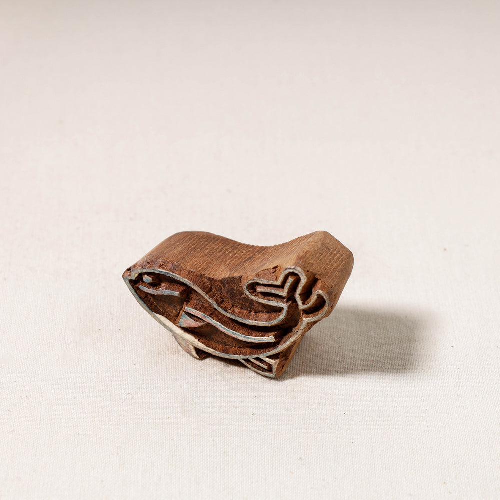 Hand-carved Sheesham Wood Block