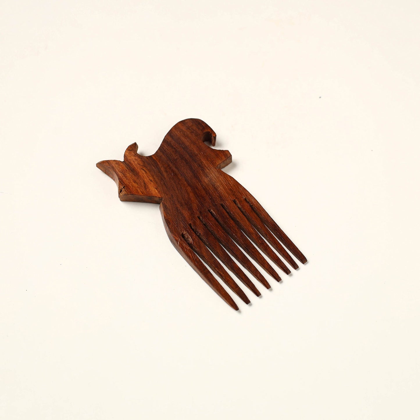 Hand Carved Sheesham Wood Comb (Small) Online at iTokri.com