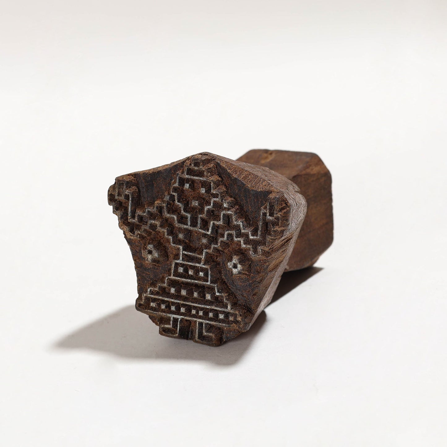 Hand-carved Teak Wood Block by Gangadhar 53 Online in India l iTokri.com