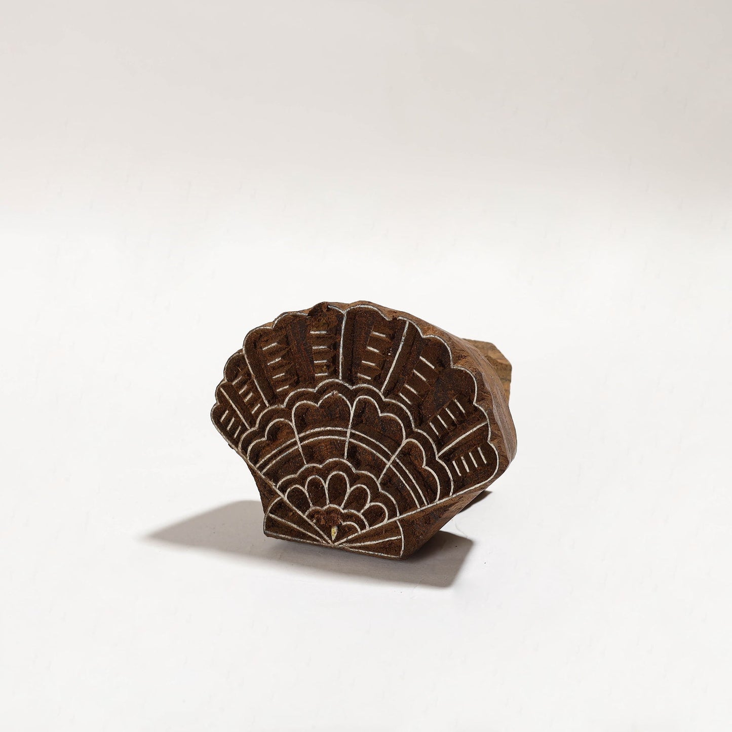 Hand-carved Teak Wood Block by Gangadhar (Big) 107 Online in India l iTokri.com