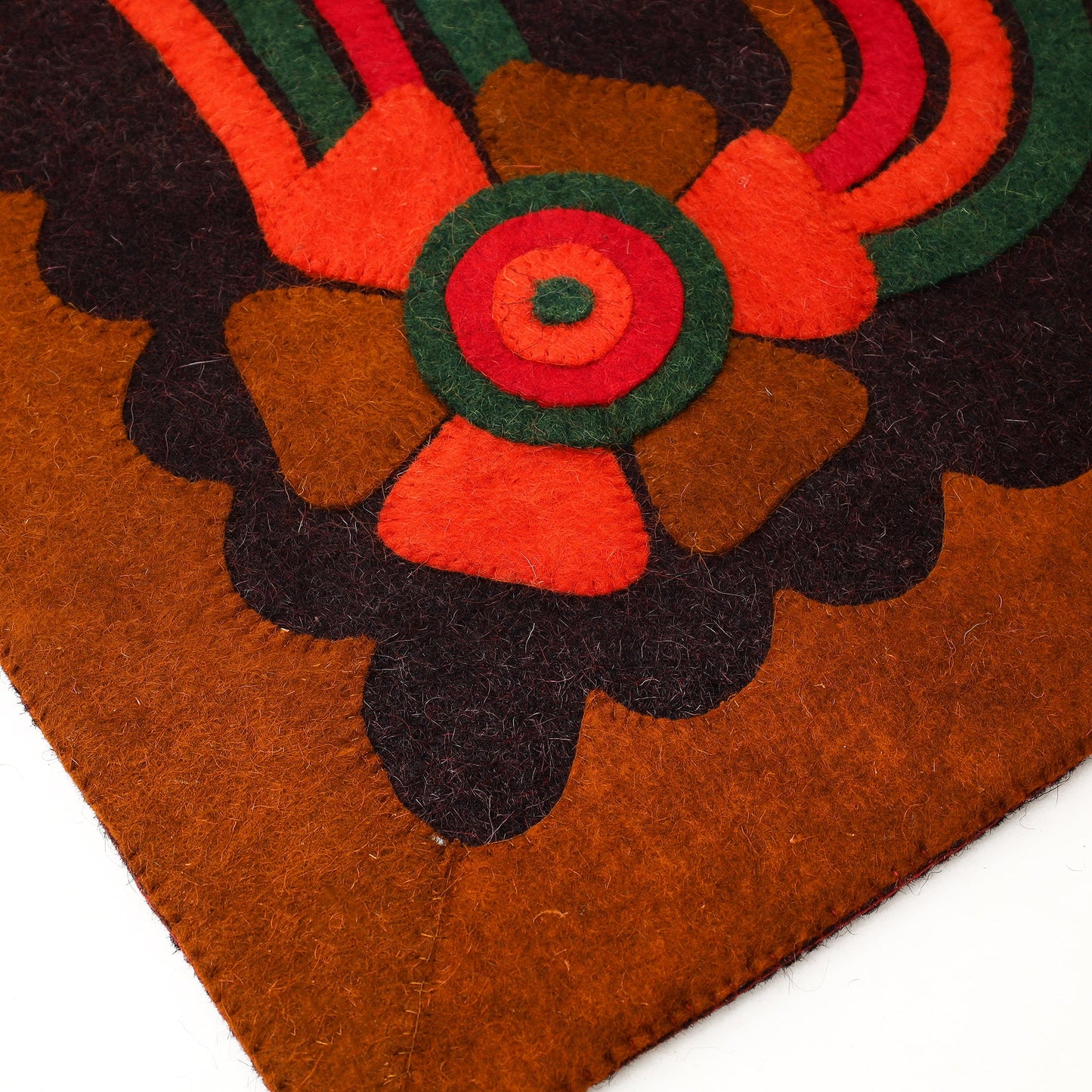Hand Felted Pure Wool Namda Door Mat