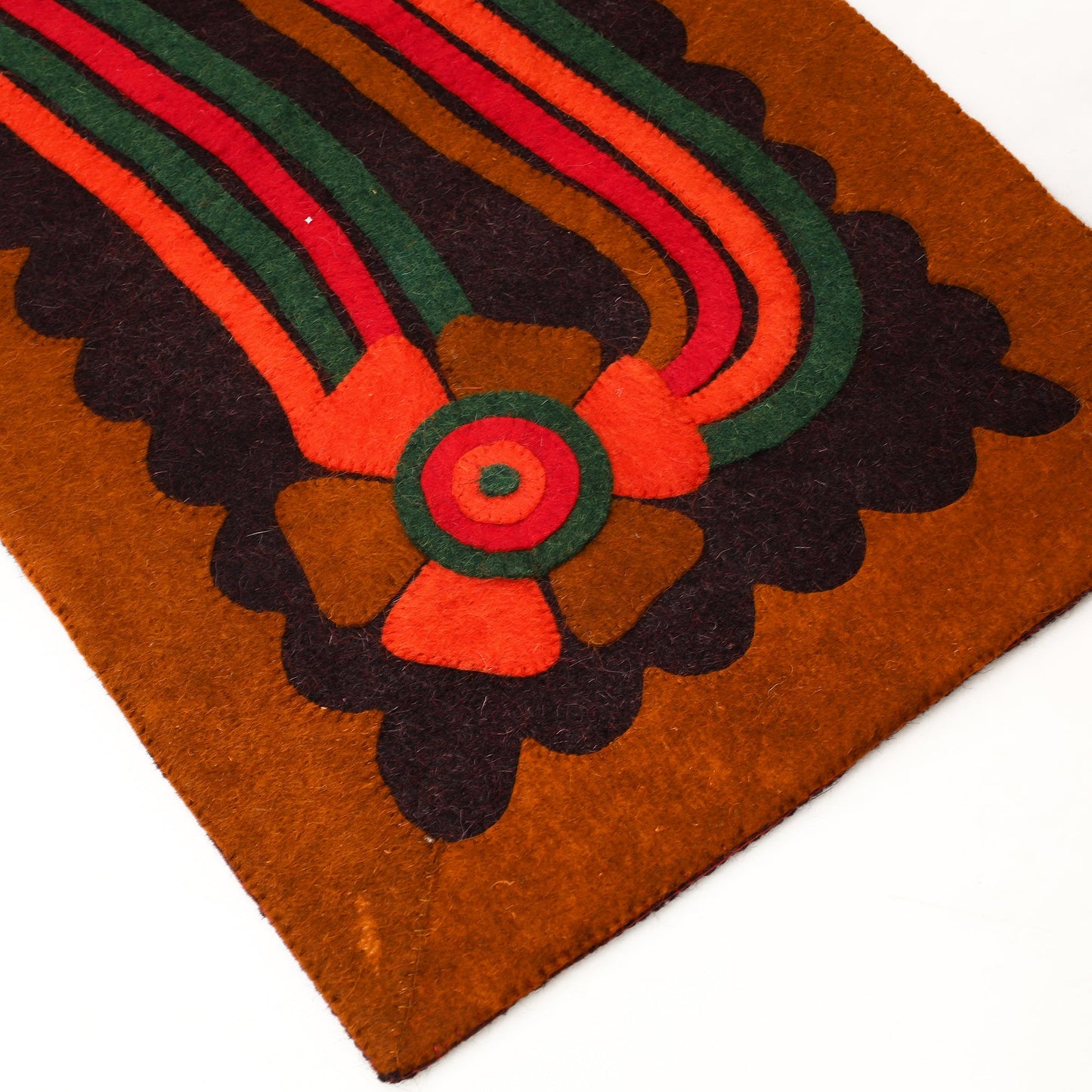 Hand Felted Pure Wool Namda Door Mat