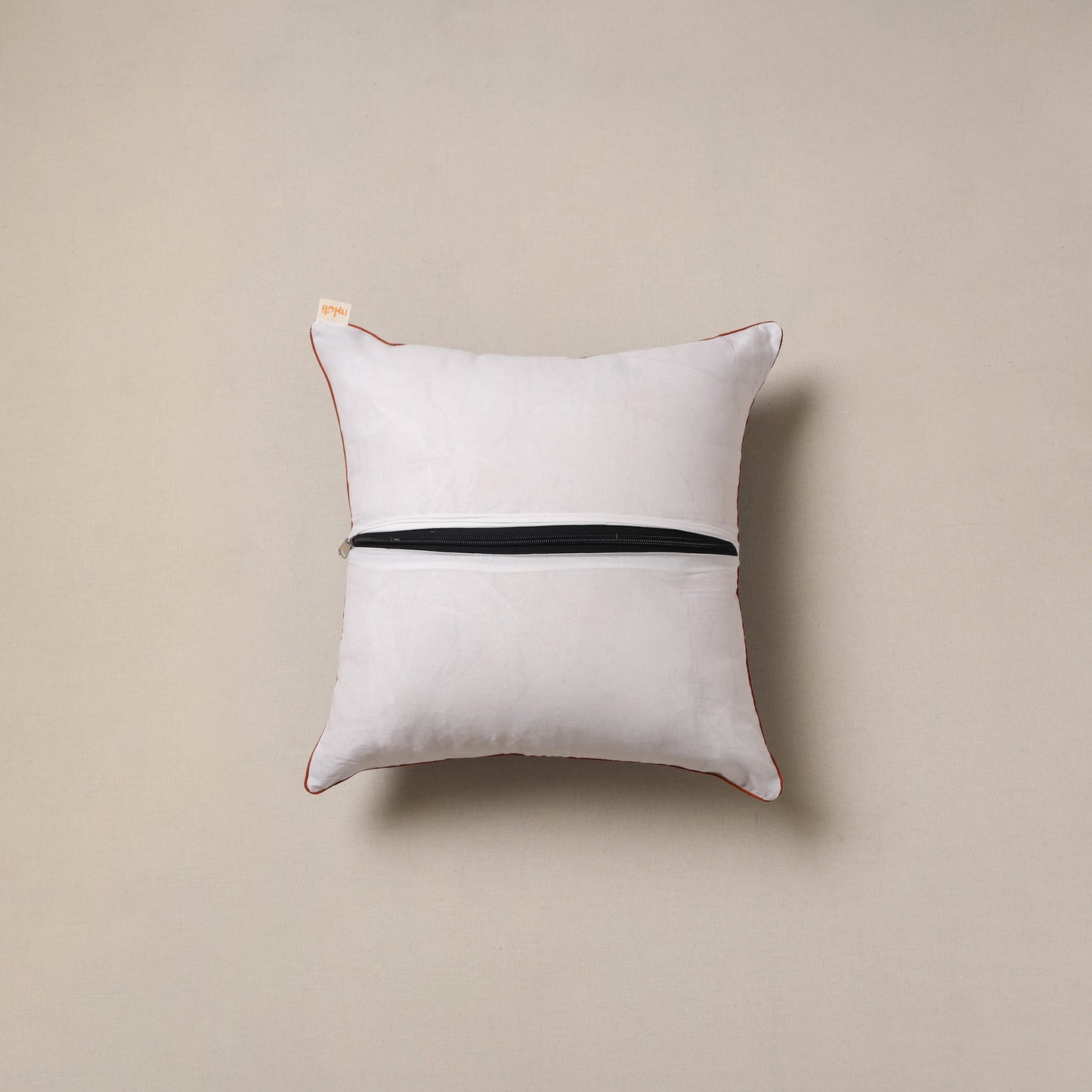 Hand sanganeri cushion cover 15 - handcrafted