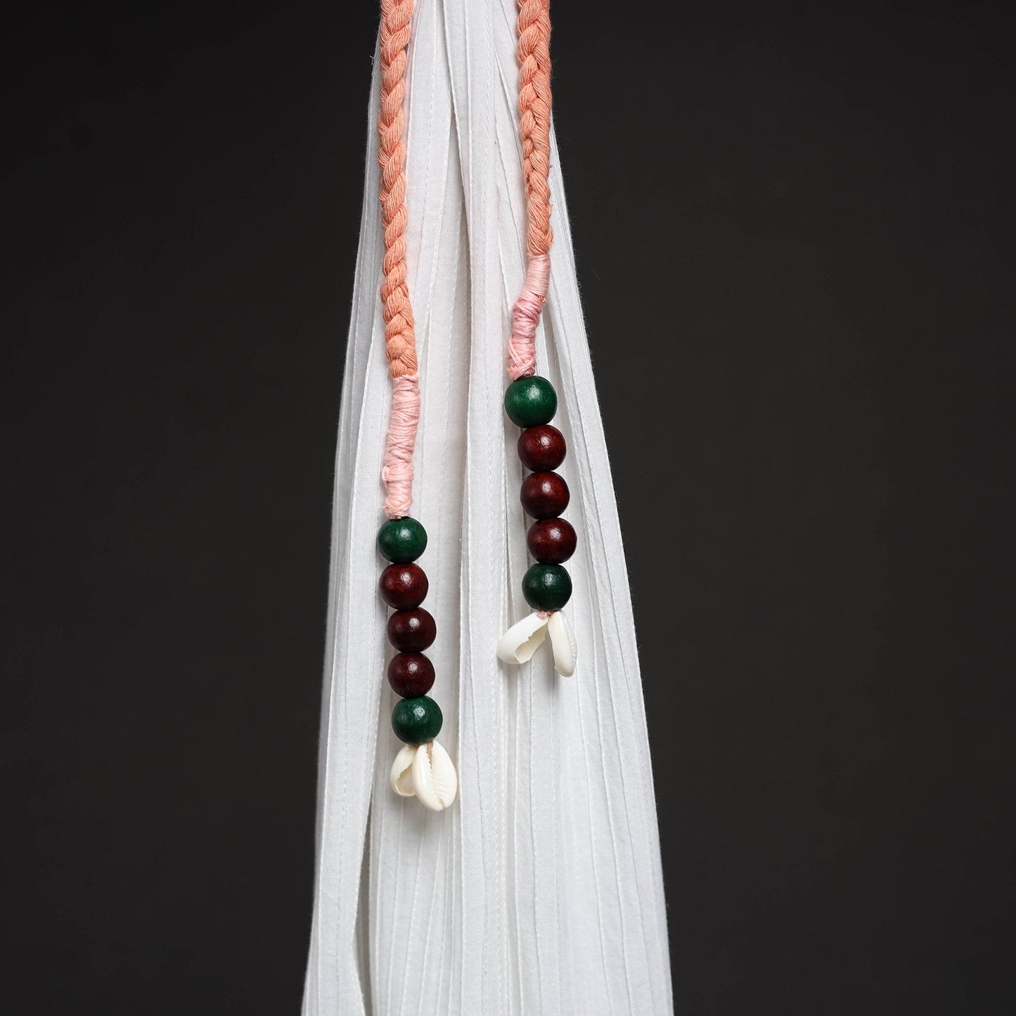 Handcrafted bead work curtain tie backs (set of 2) 25