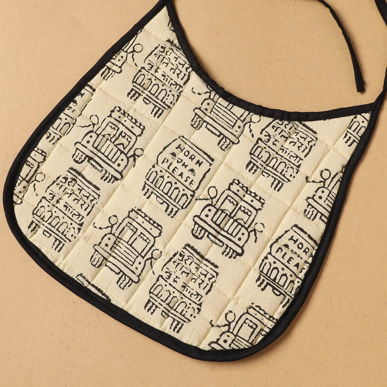 Buy Handcrafted Cotton Baby Bib 02