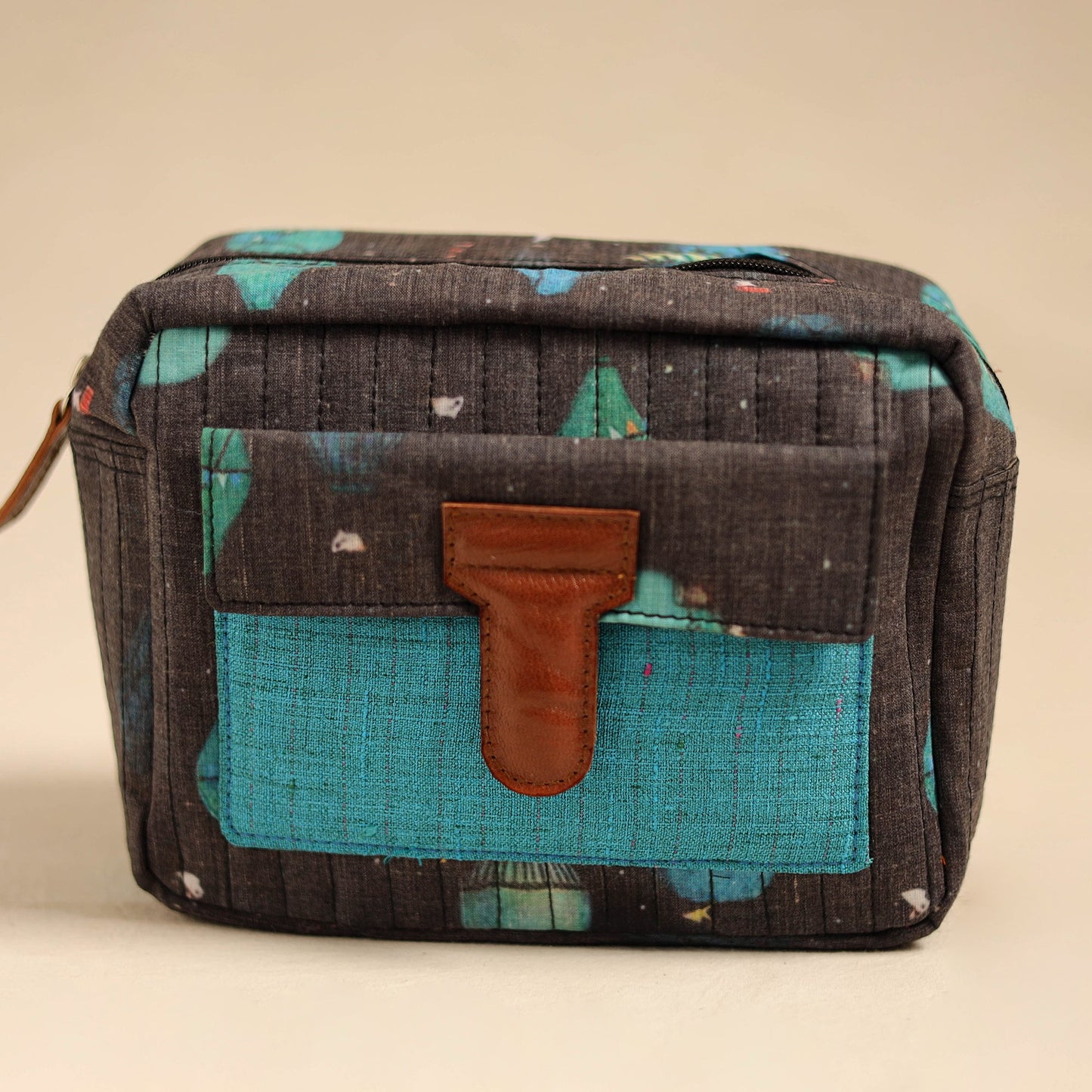 Handcrafted Cotton Multipurpose Toiletry Bag