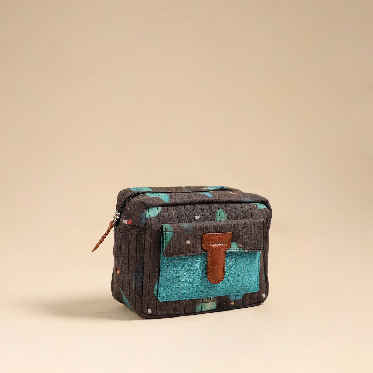 Handcrafted Cotton Multipurpose Toiletry Bag