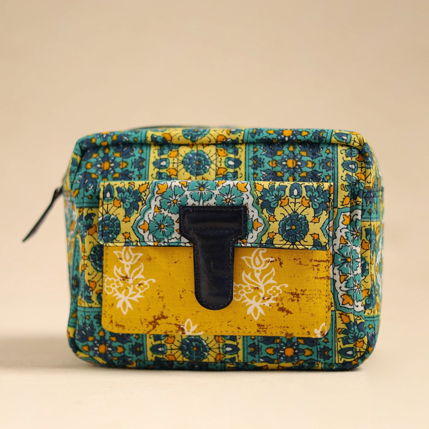 Handcrafted Cotton Multipurpose Toiletry Bag
