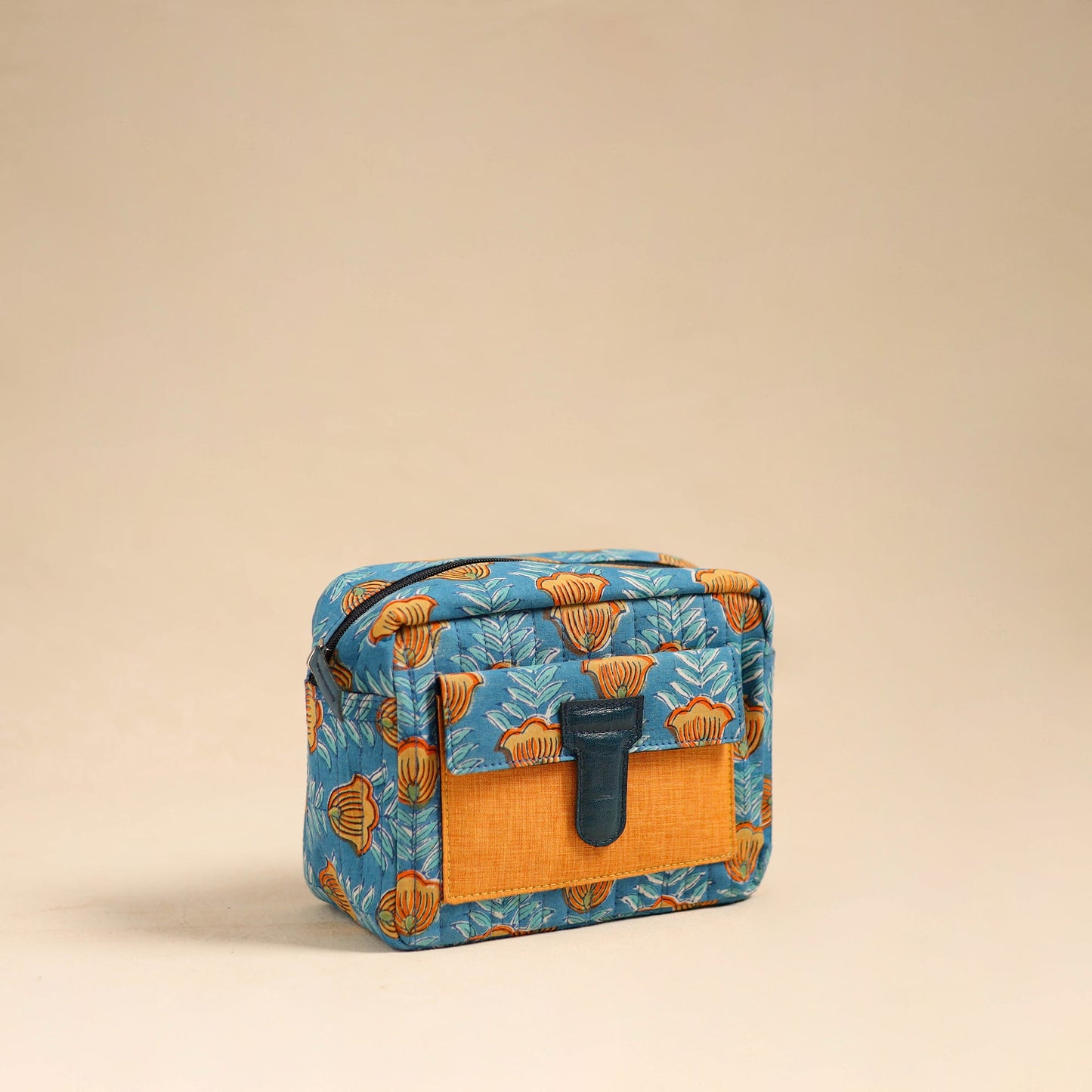 Handcrafted Cotton Multipurpose Toiletry Bag