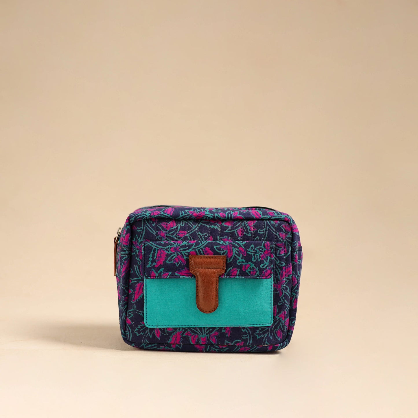 Handcrafted Cotton Multipurpose Toiletry Bag