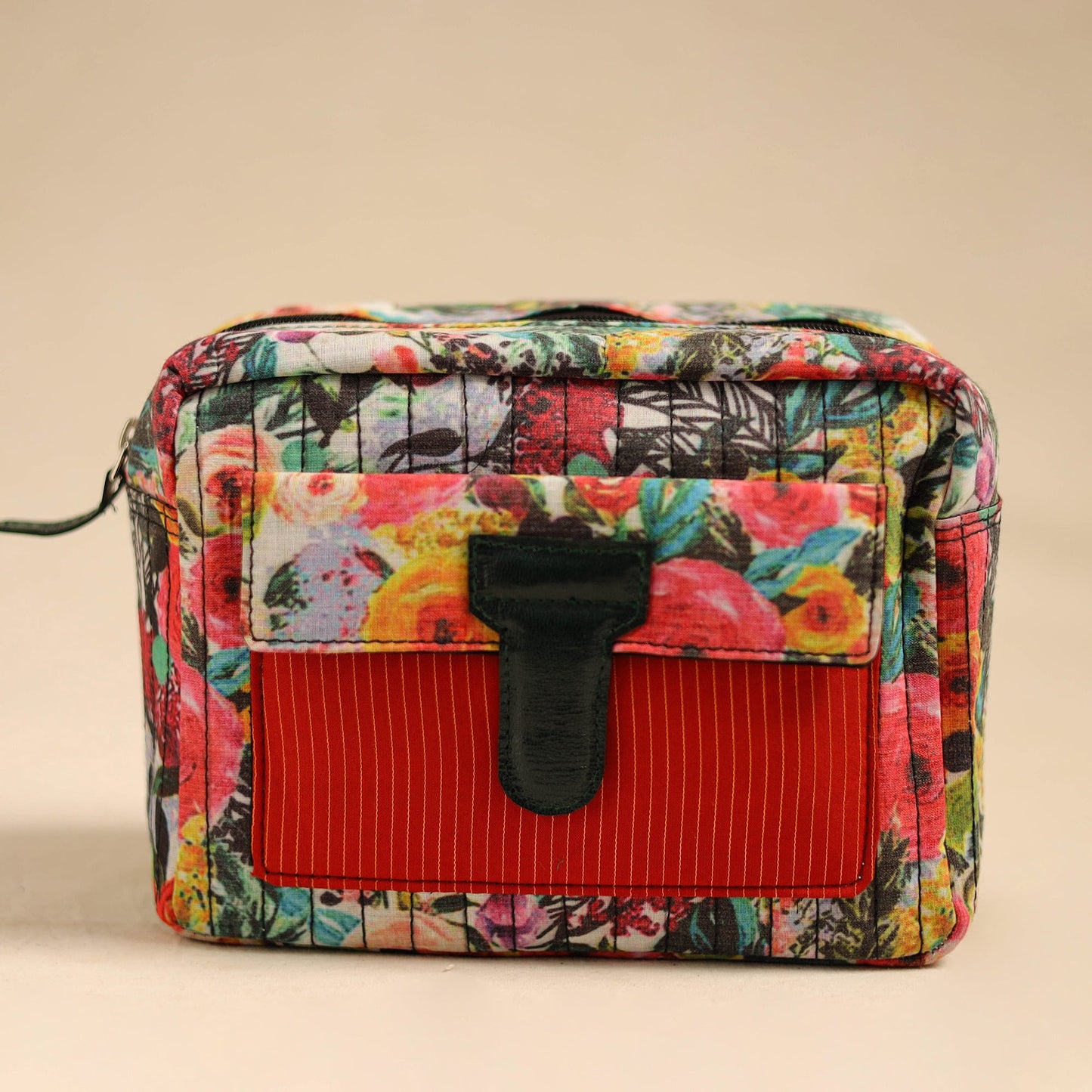 Handcrafted Cotton Multipurpose Toiletry Bag