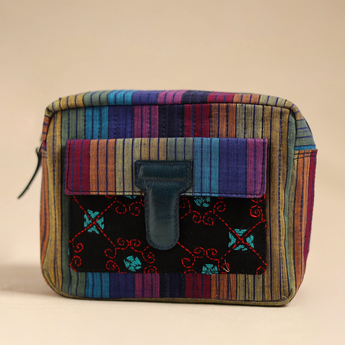 Handcrafted Cotton Multipurpose Toiletry Bag