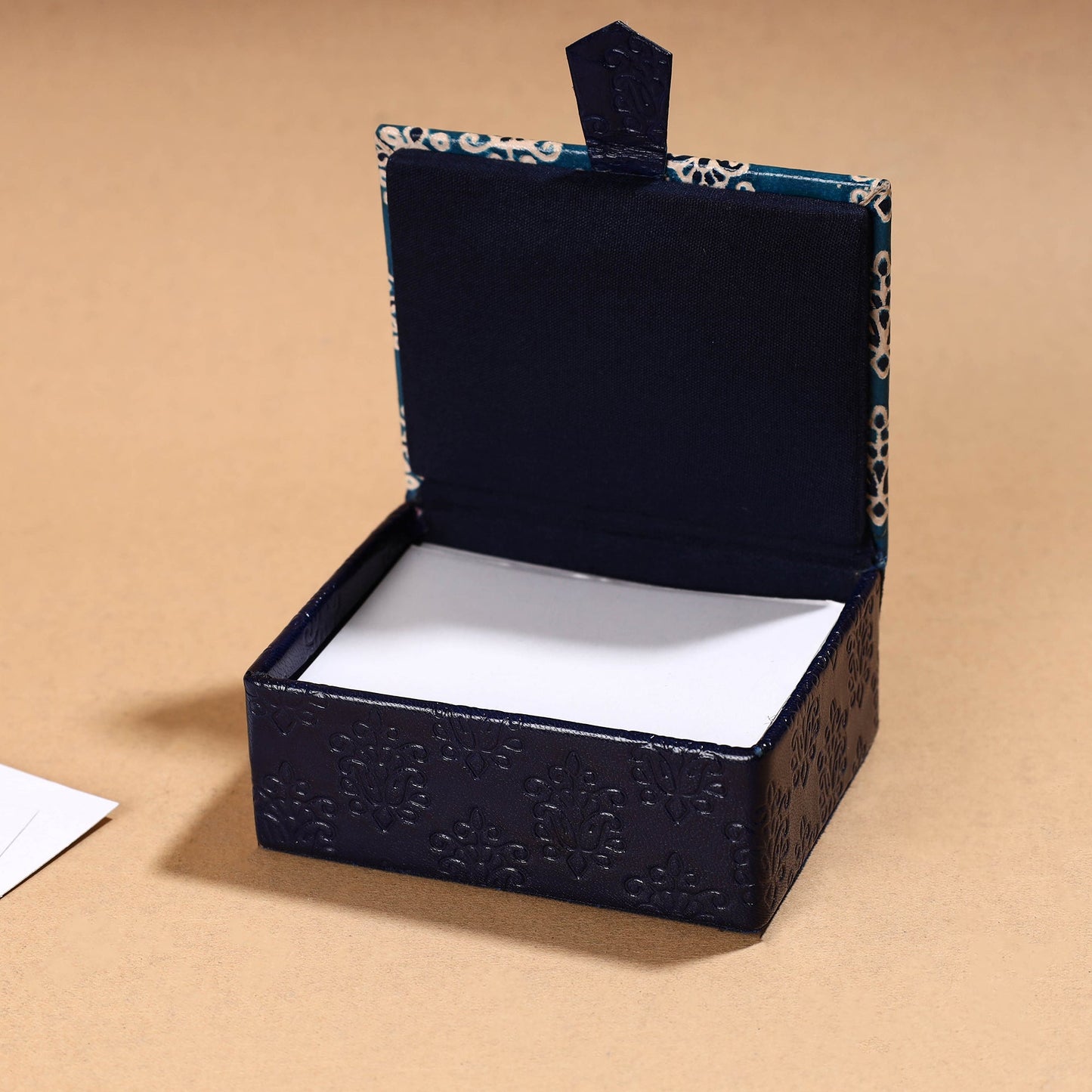 Handcrafted Embossed Leather Card Holder 10