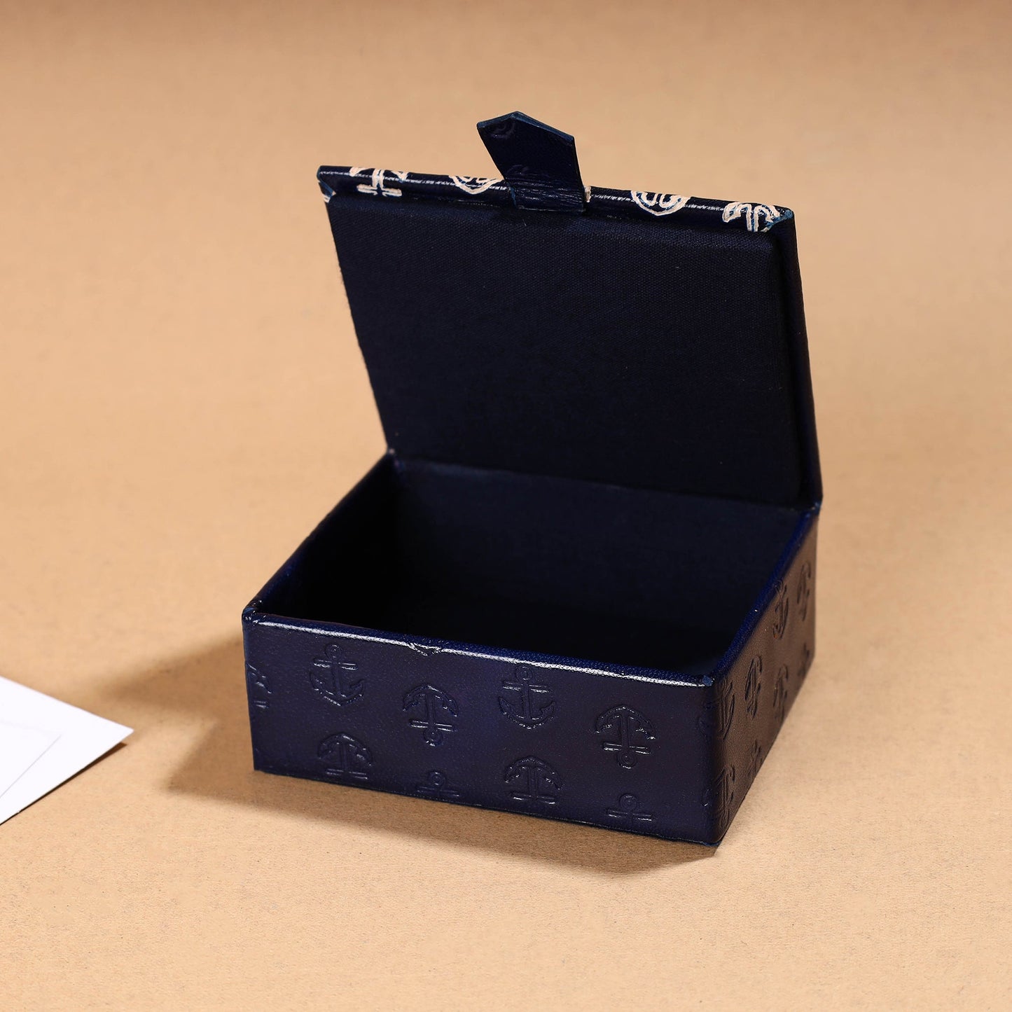 Handcrafted Embossed Leather Card Holder 11