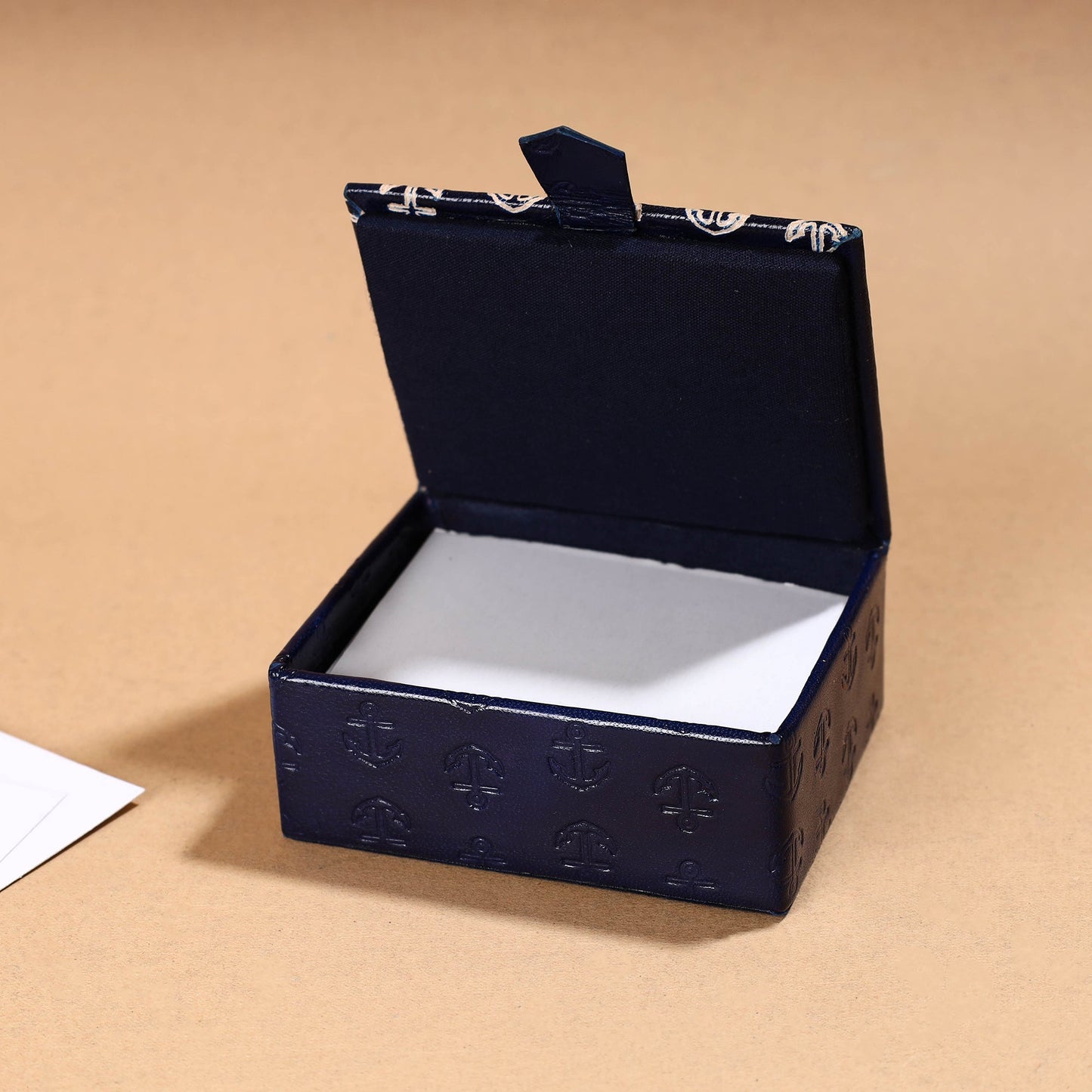 Handcrafted Embossed Leather Card Holder 11