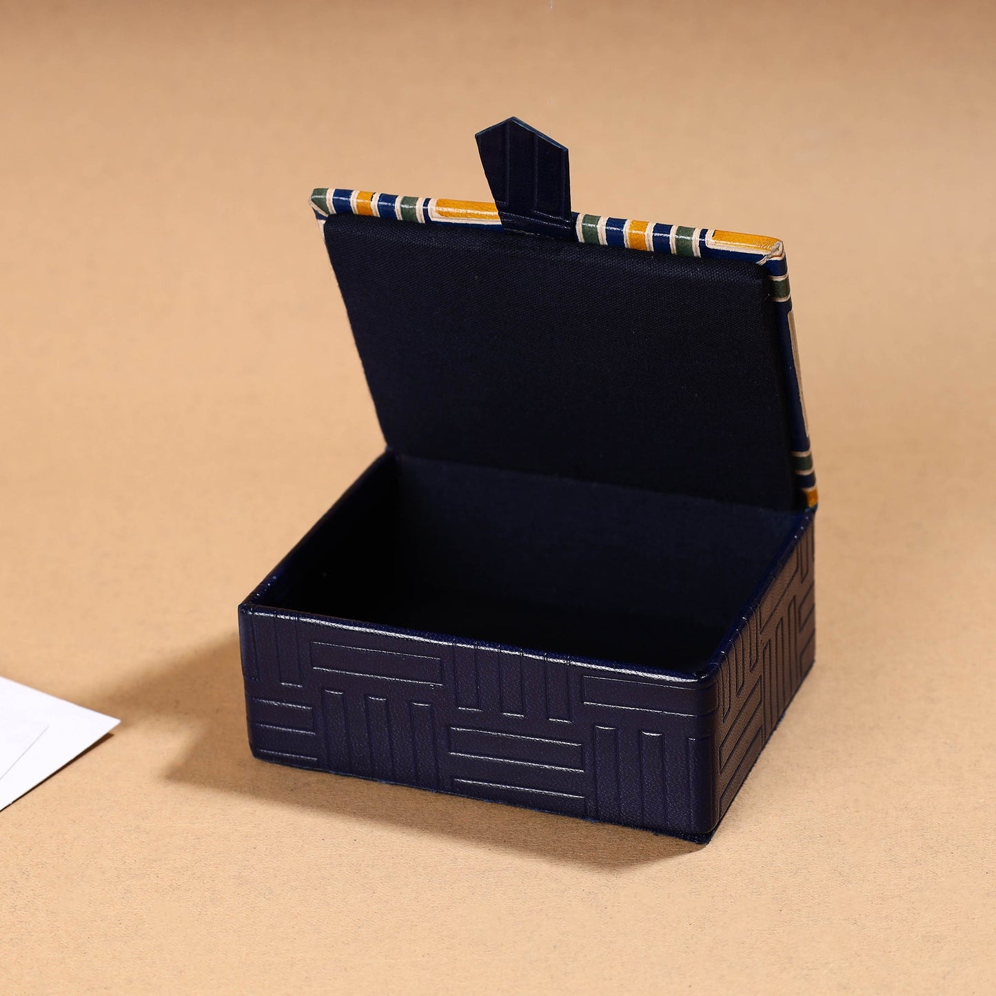 Handcrafted Embossed Leather Card Holder 15