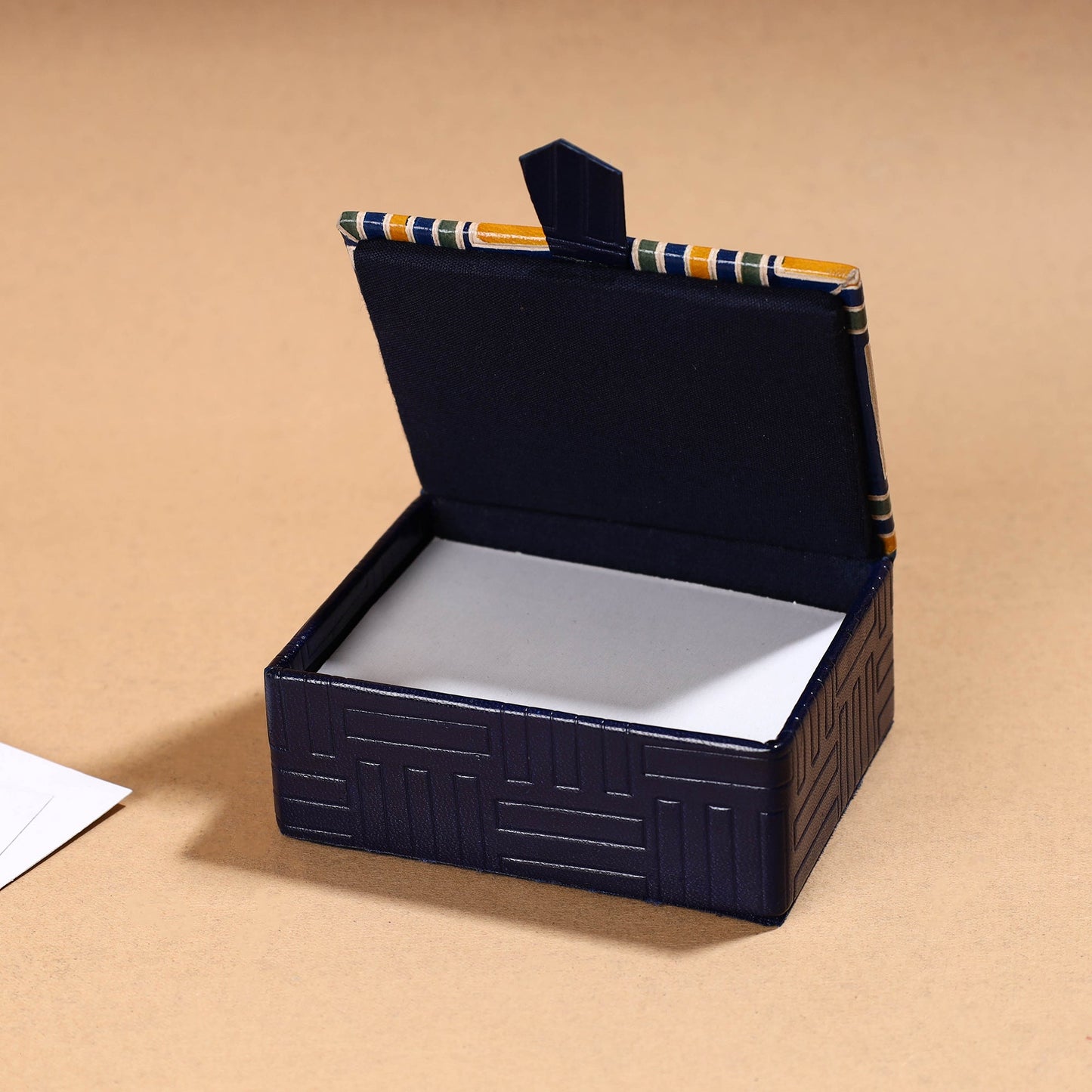 Handcrafted Embossed Leather Card Holder 15