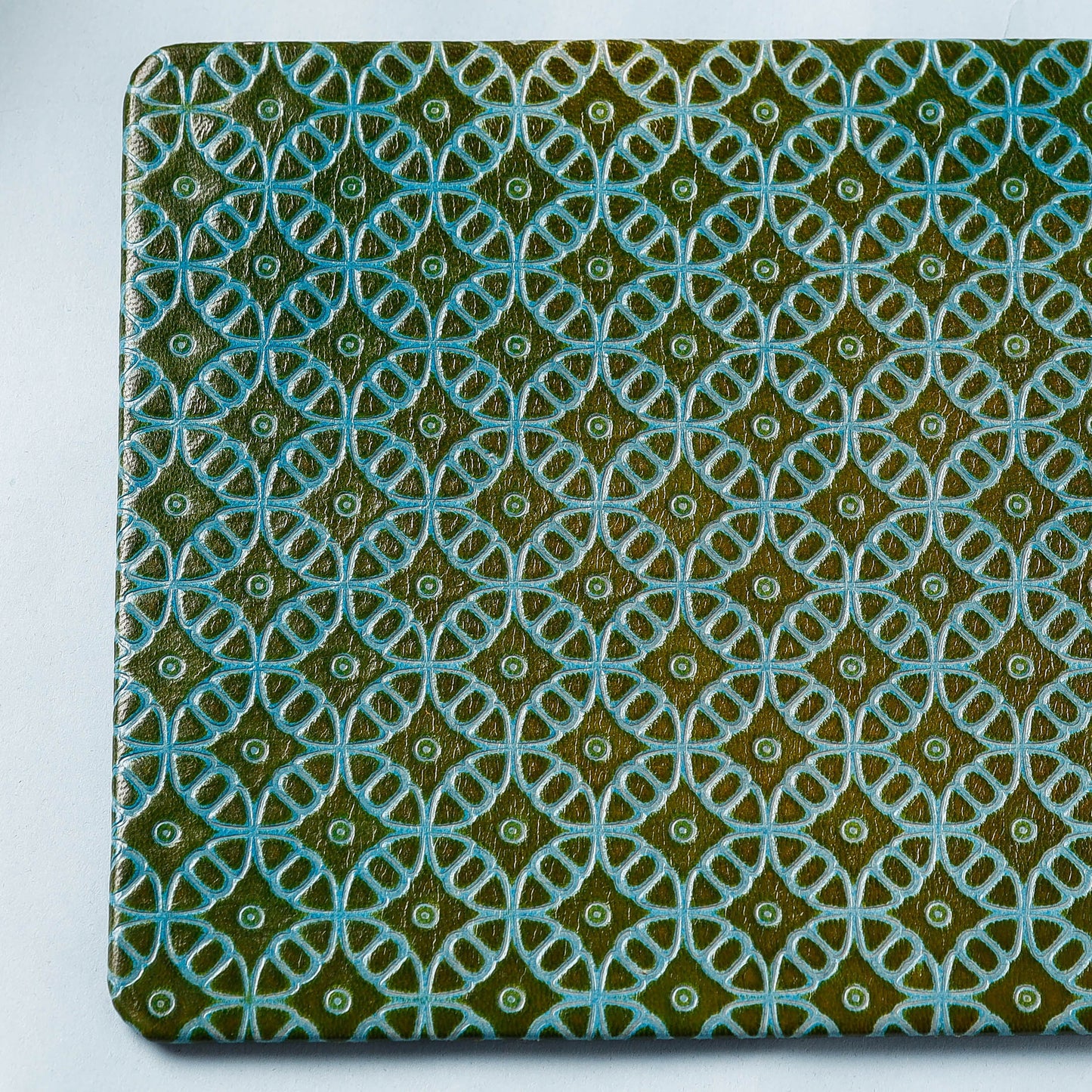 Handcrafted Embossed Leather Mouse Pad