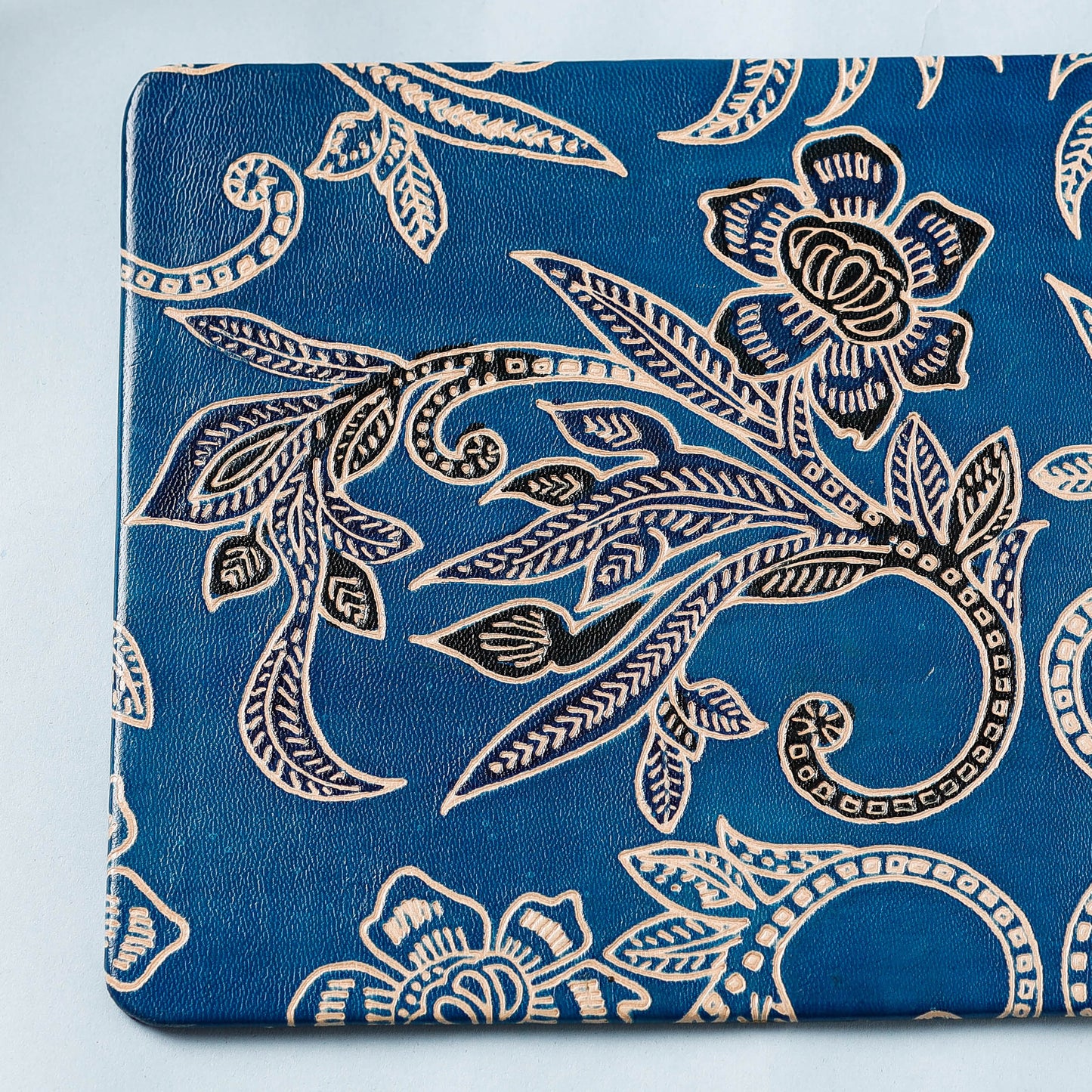 Handcrafted Embossed Leather Mouse Pad