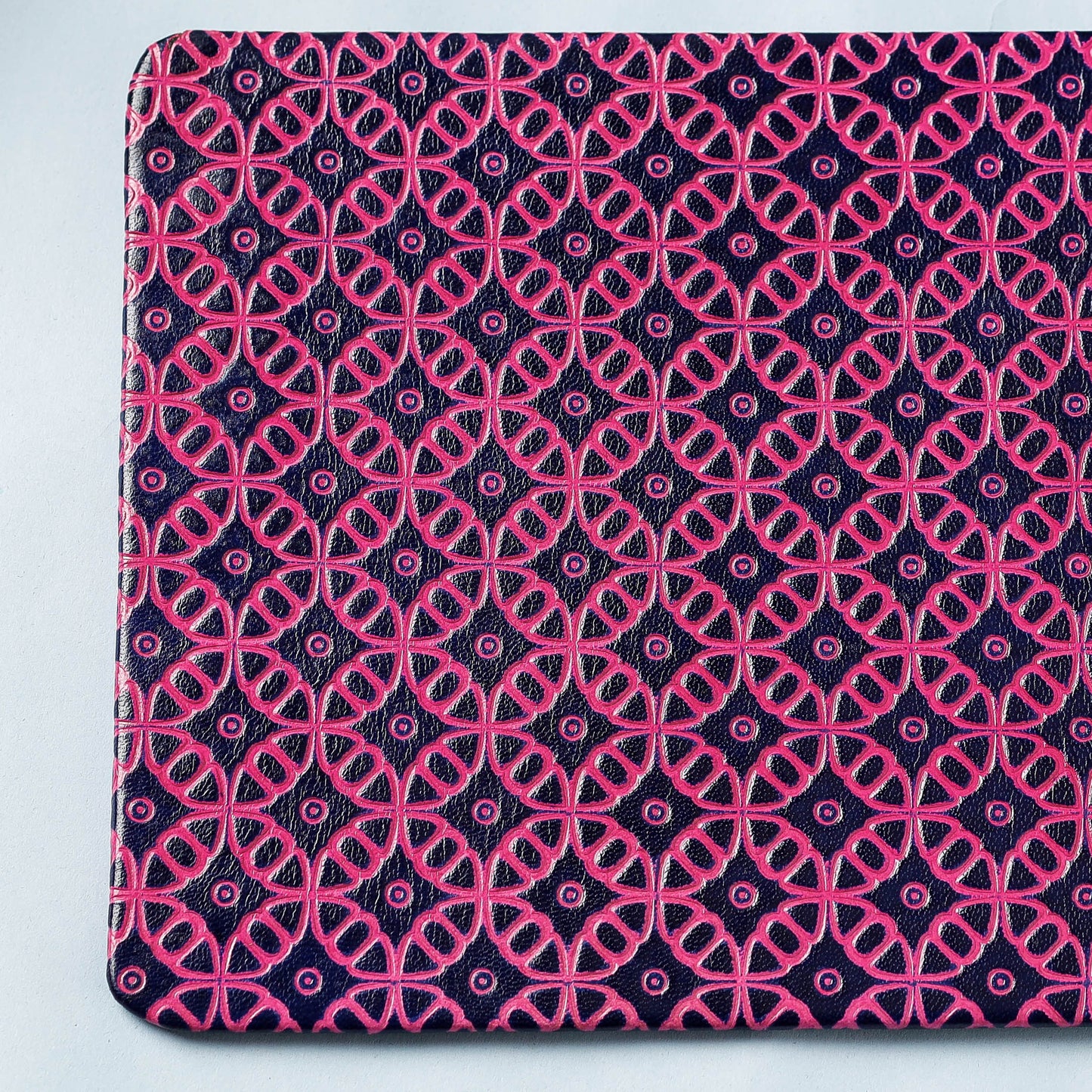 Handcrafted Embossed Leather Mouse Pad