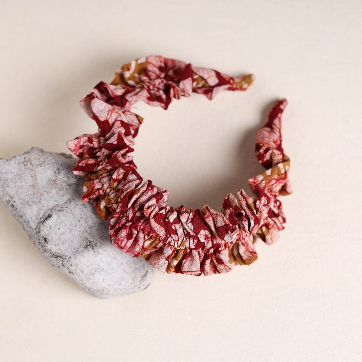Handcrafted fab artwork hair band 13