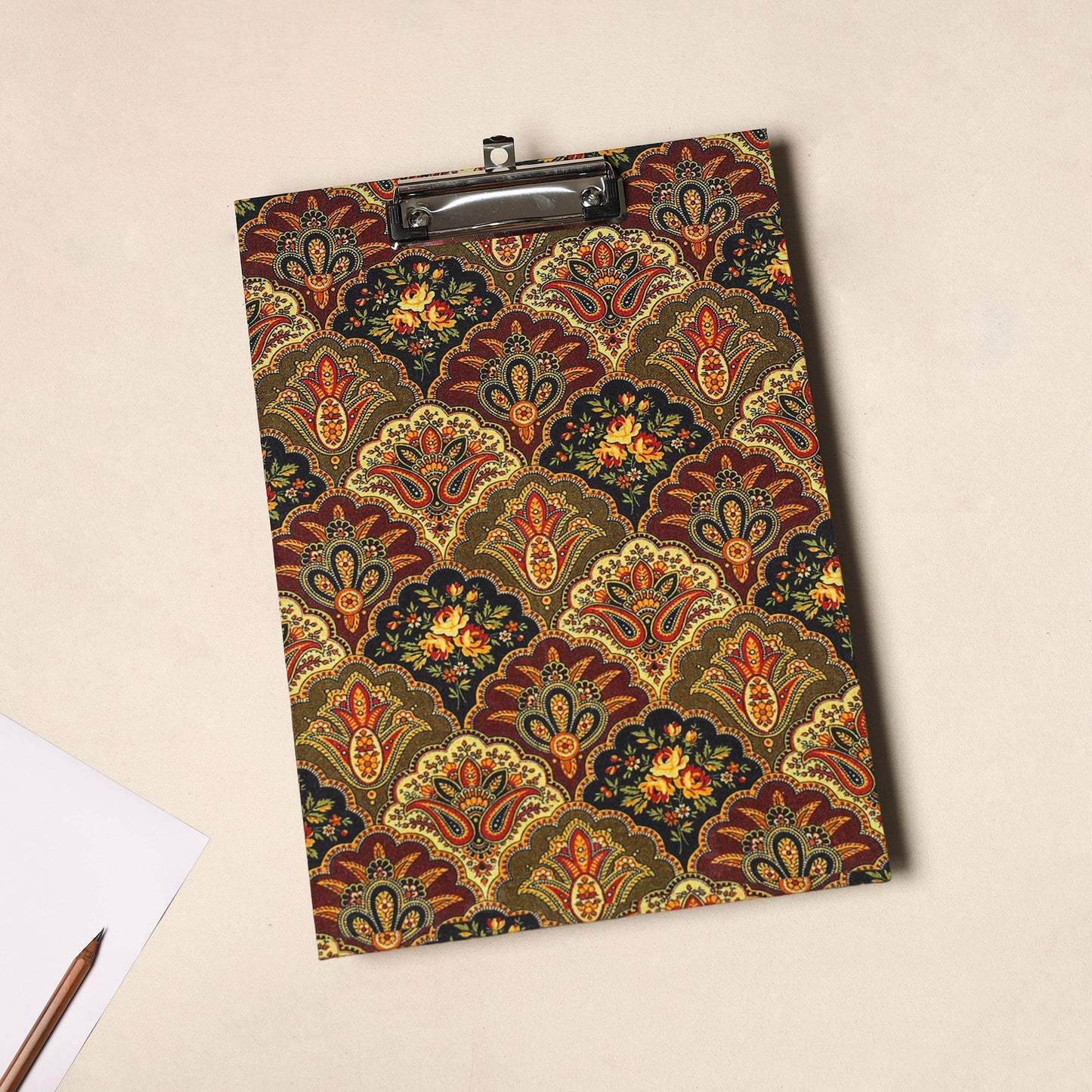Handcrafted Floral Design Clipboard