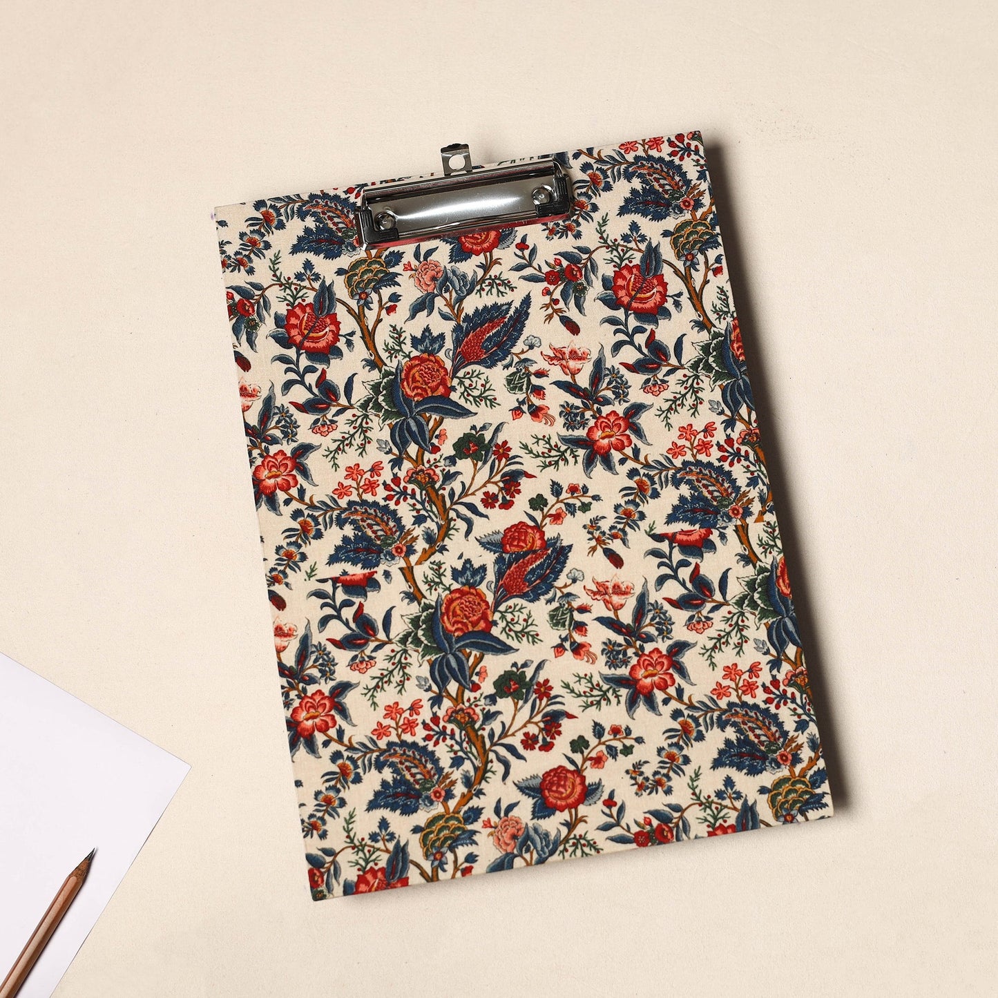 Handcrafted Floral Design Clipboard