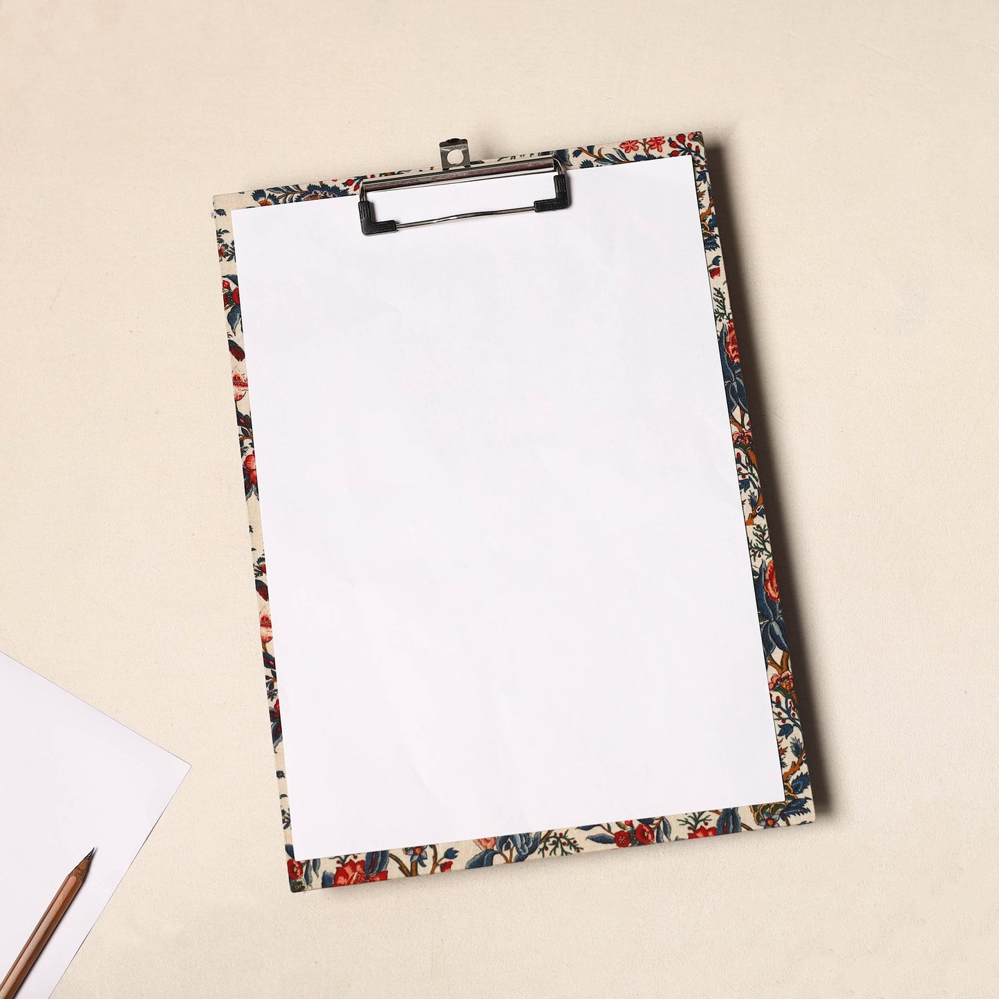 Handcrafted Floral Design Clipboard