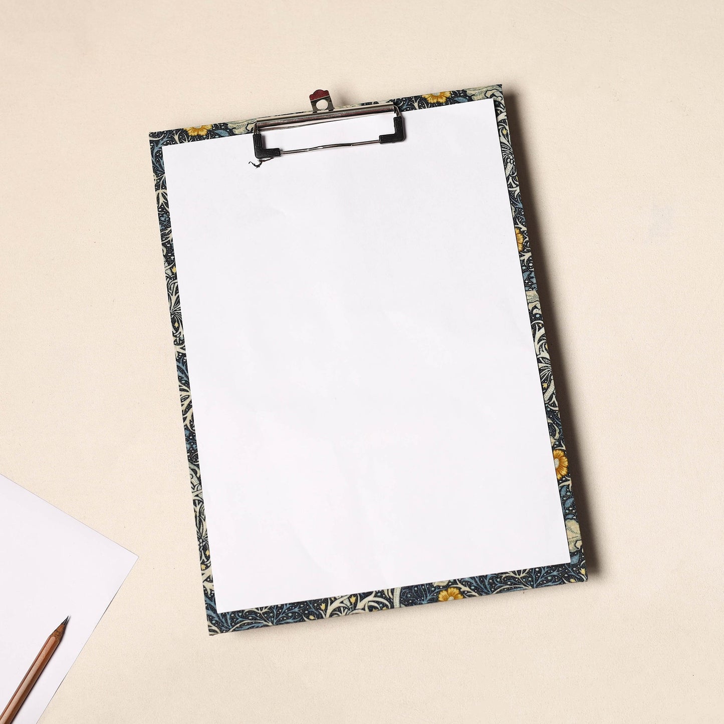 Handcrafted Floral Design Clipboard
