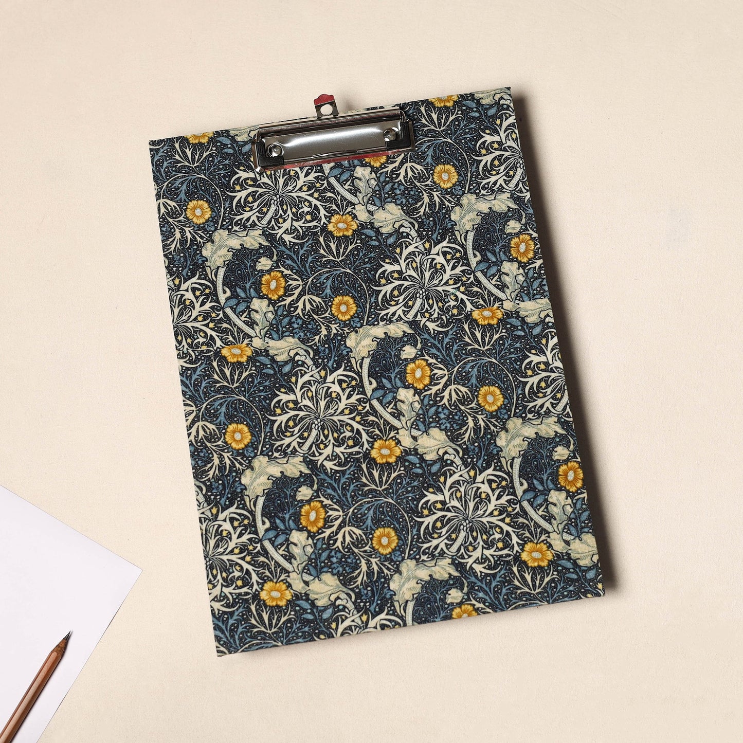Handcrafted Floral Design Clipboard