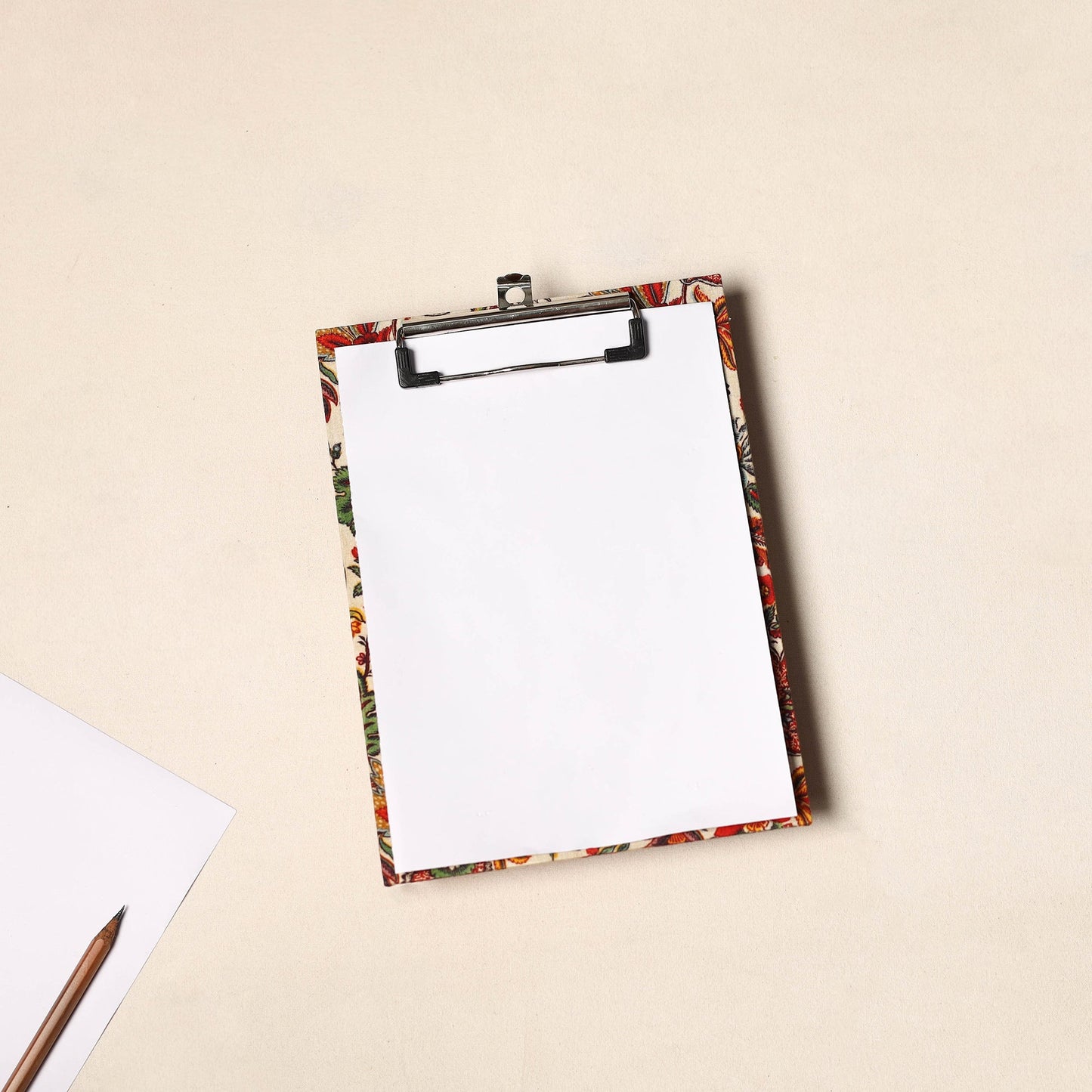 Handcrafted Floral Design Clipboard