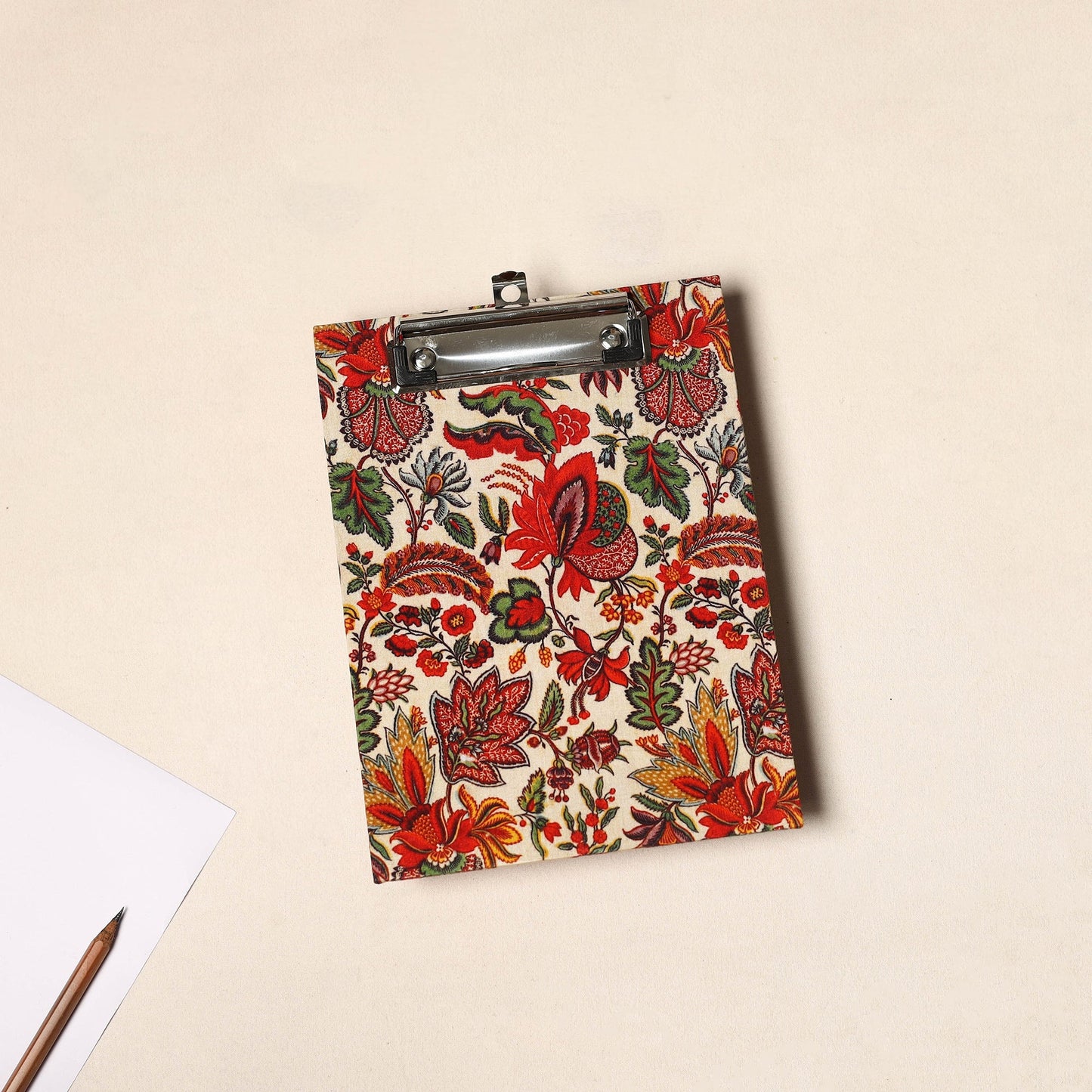 Handcrafted Floral Design Clipboard