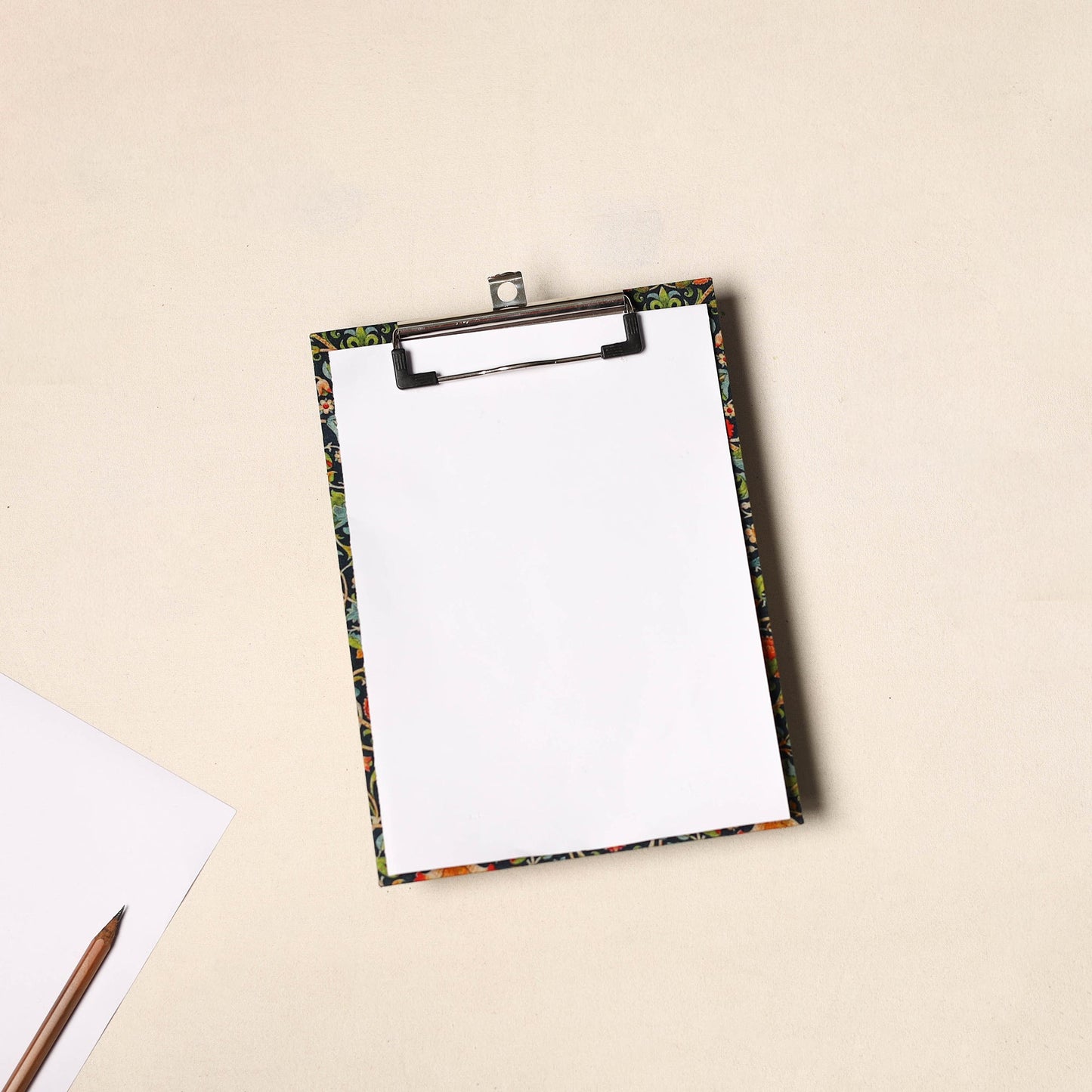 Handcrafted Floral Design Clipboard
